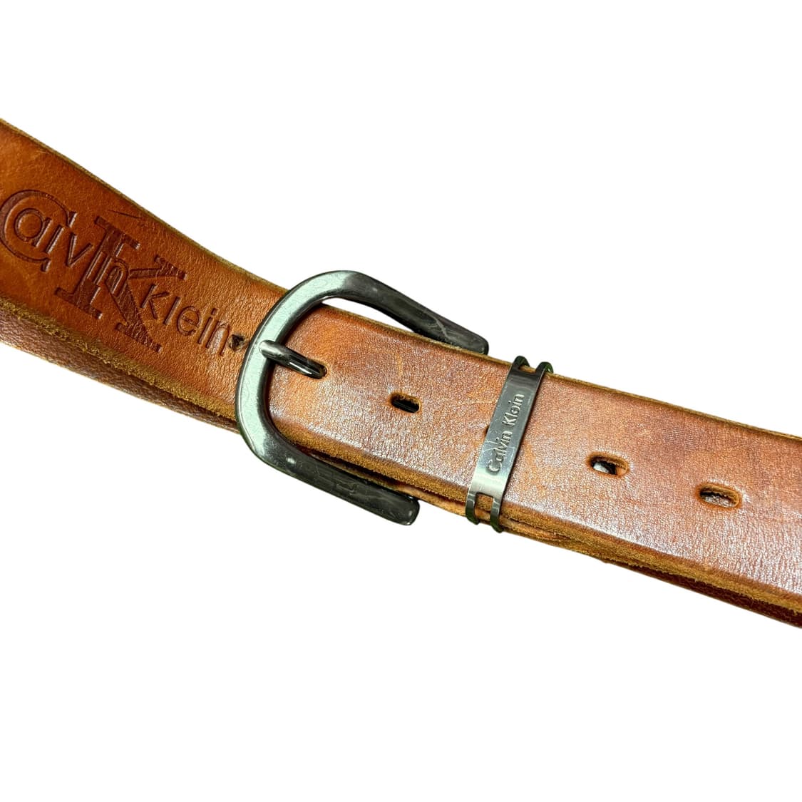 켈빈클라인 진스 웨스턴 레더 벨트 상품이미지3