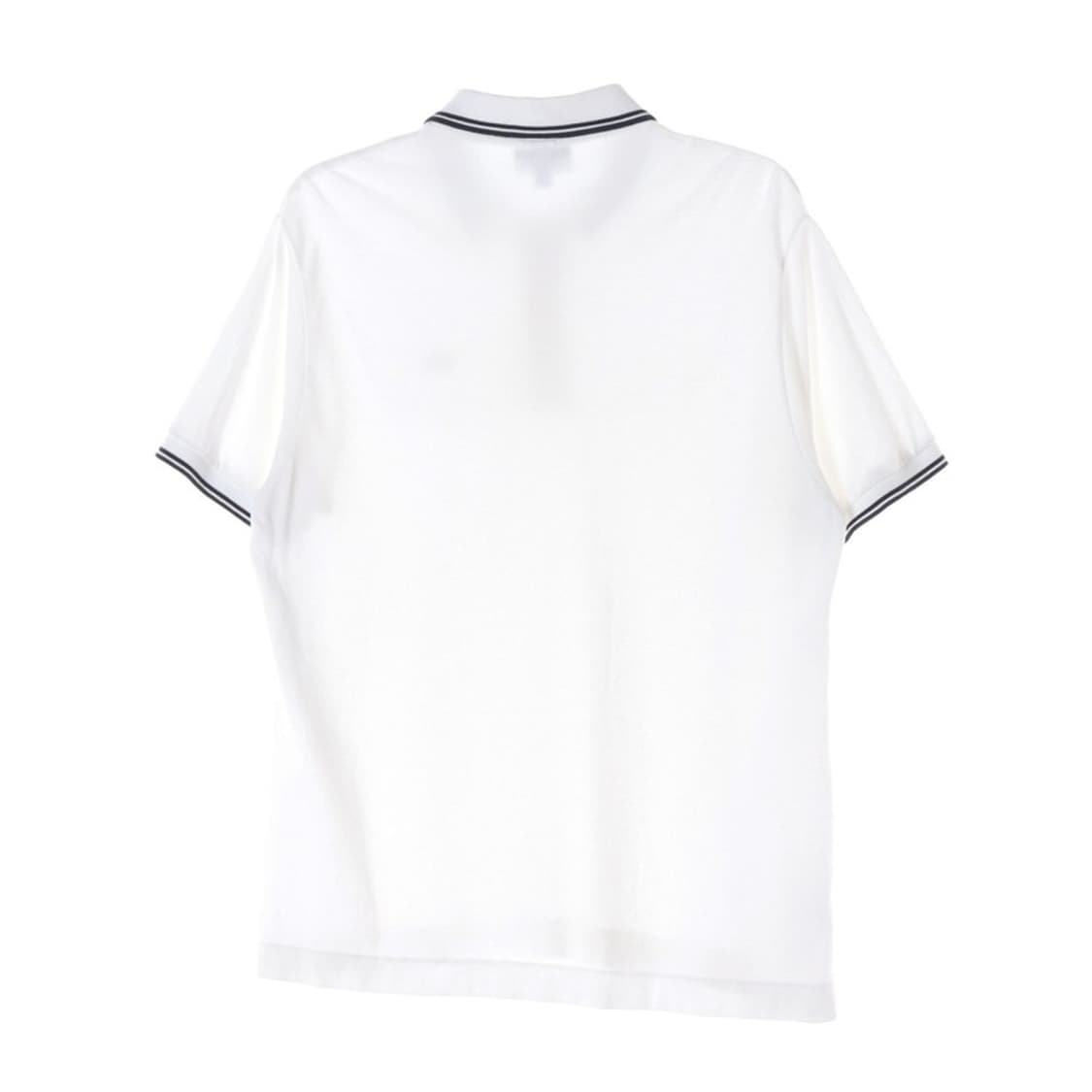 라코스테 화이트 네이비 배색 카라티 XL 상품이미지2