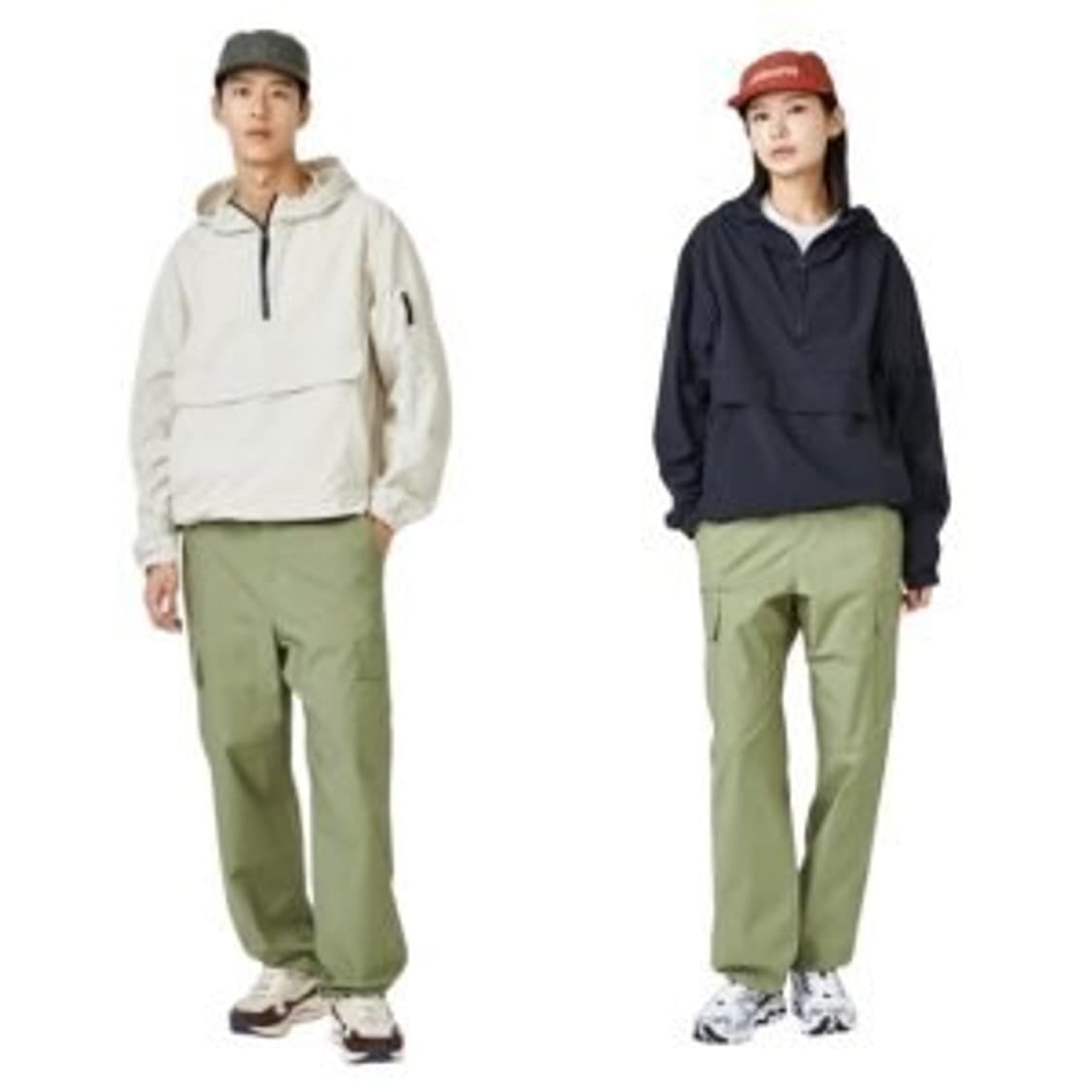 미즈노 넥 투집업 아노락 바람막이 점퍼  상품이미지8