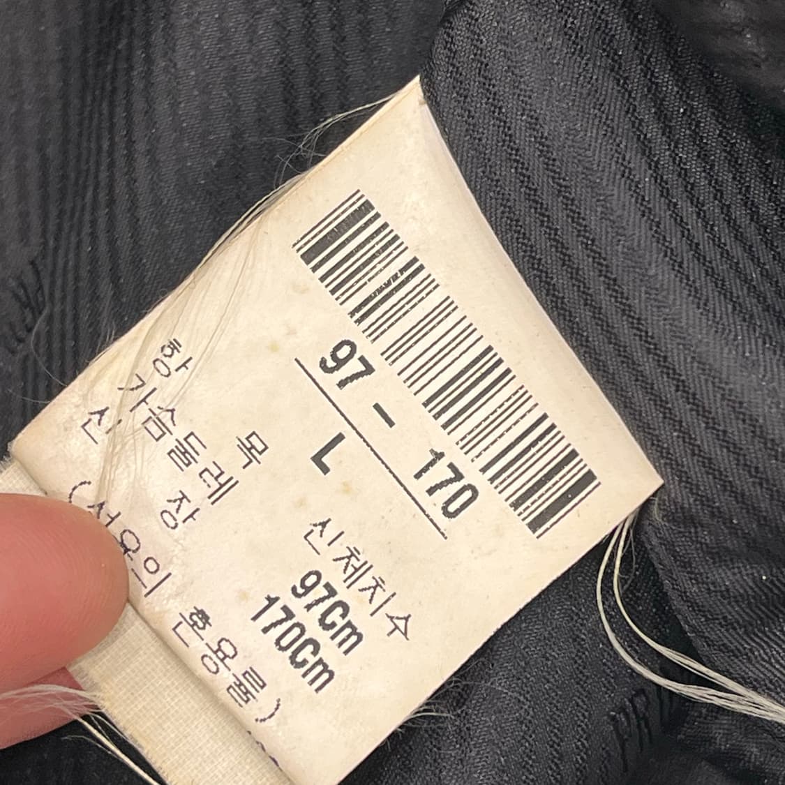 L 빈티지 울 캐시미어 모직 코트 상품이미지4