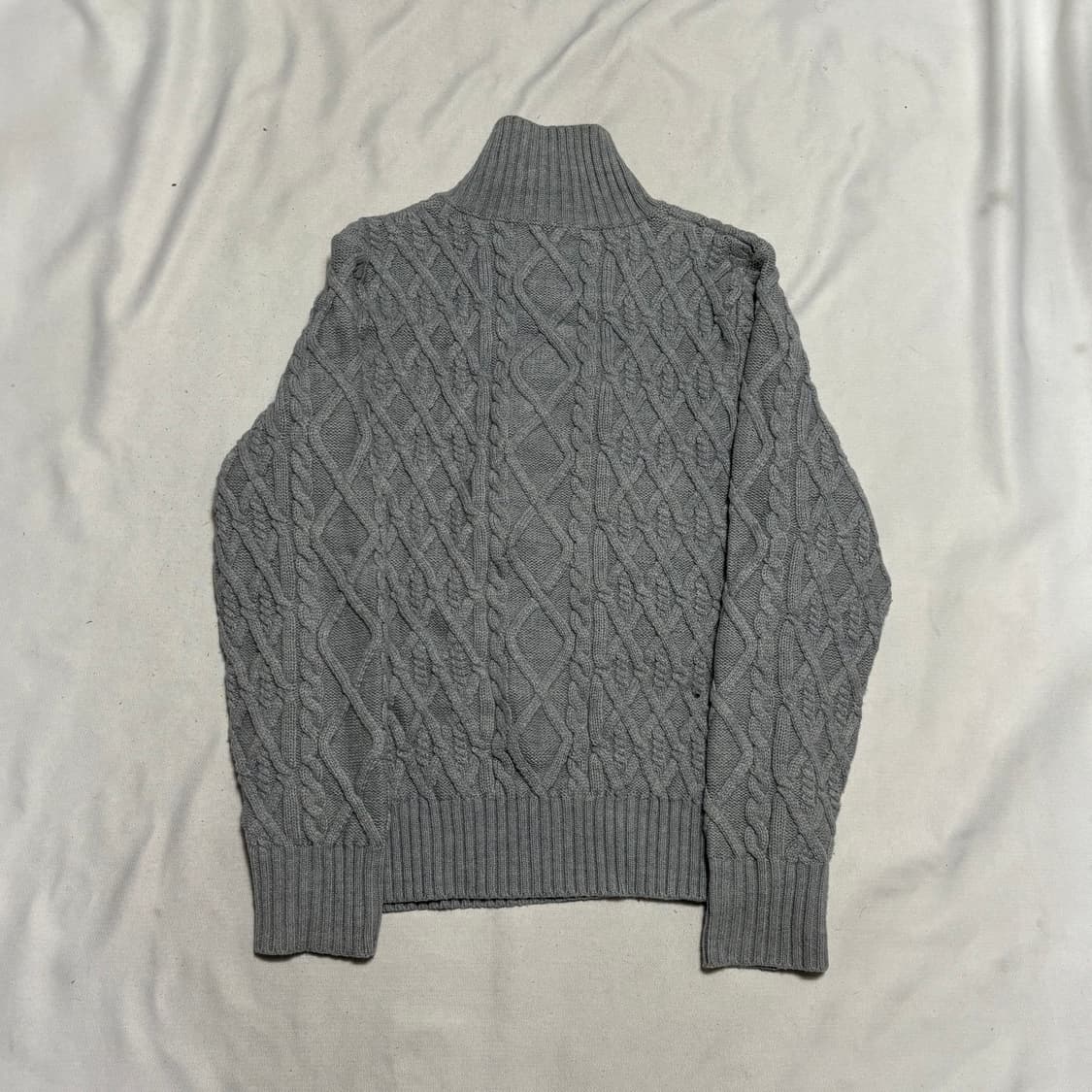 디올 캐시미어 케이블 목폴라 니트 상품이미지3