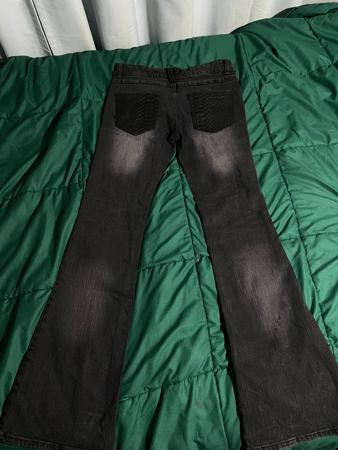 lace up flare jeans 상품이미지4