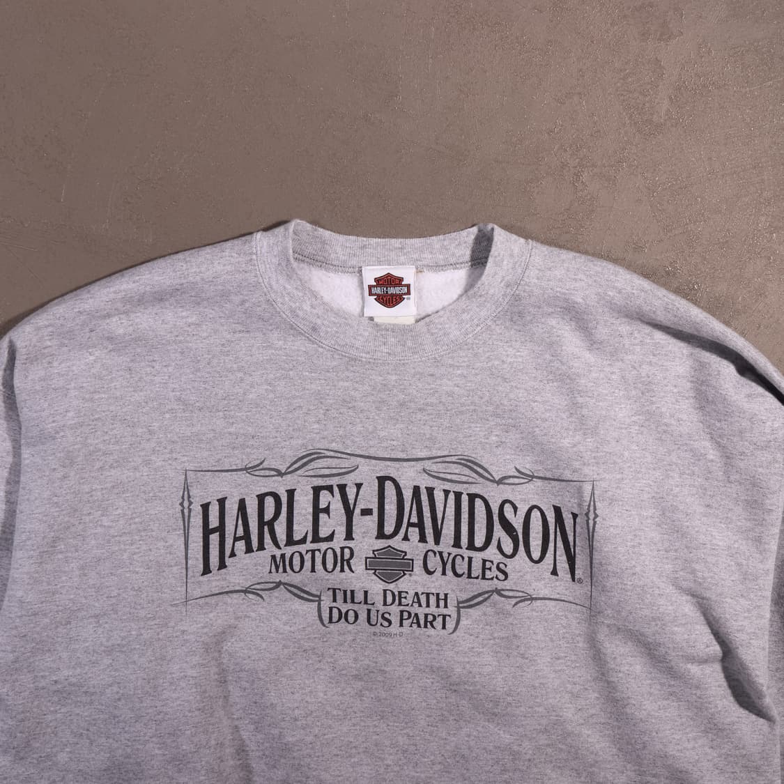 할리데이비슨 프린팅 스웻셔츠 상품이미지2