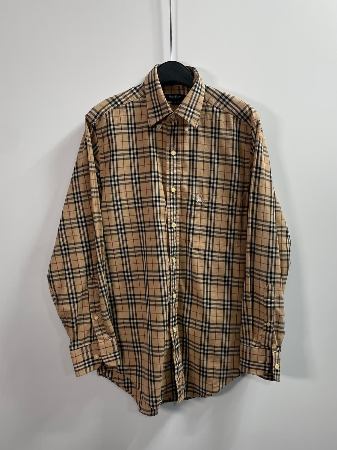 버버리 노바체크 셔츠 (on.116)   상품이미지1