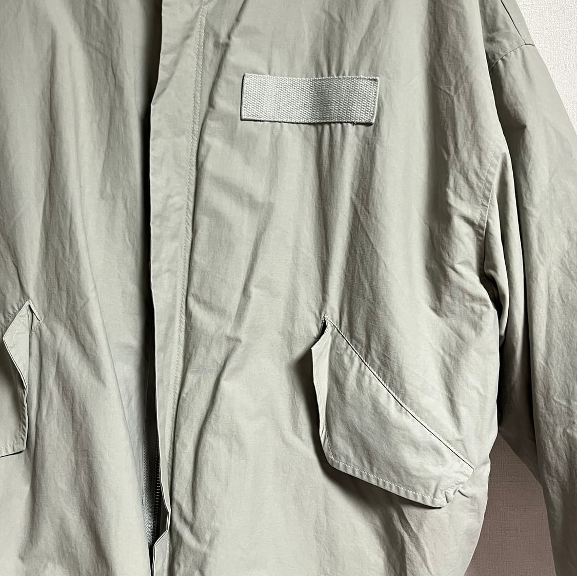 ETHOS 에토스 오버핏 스탠드넥 크롭 자켓 점퍼 2XL 상품이미지4