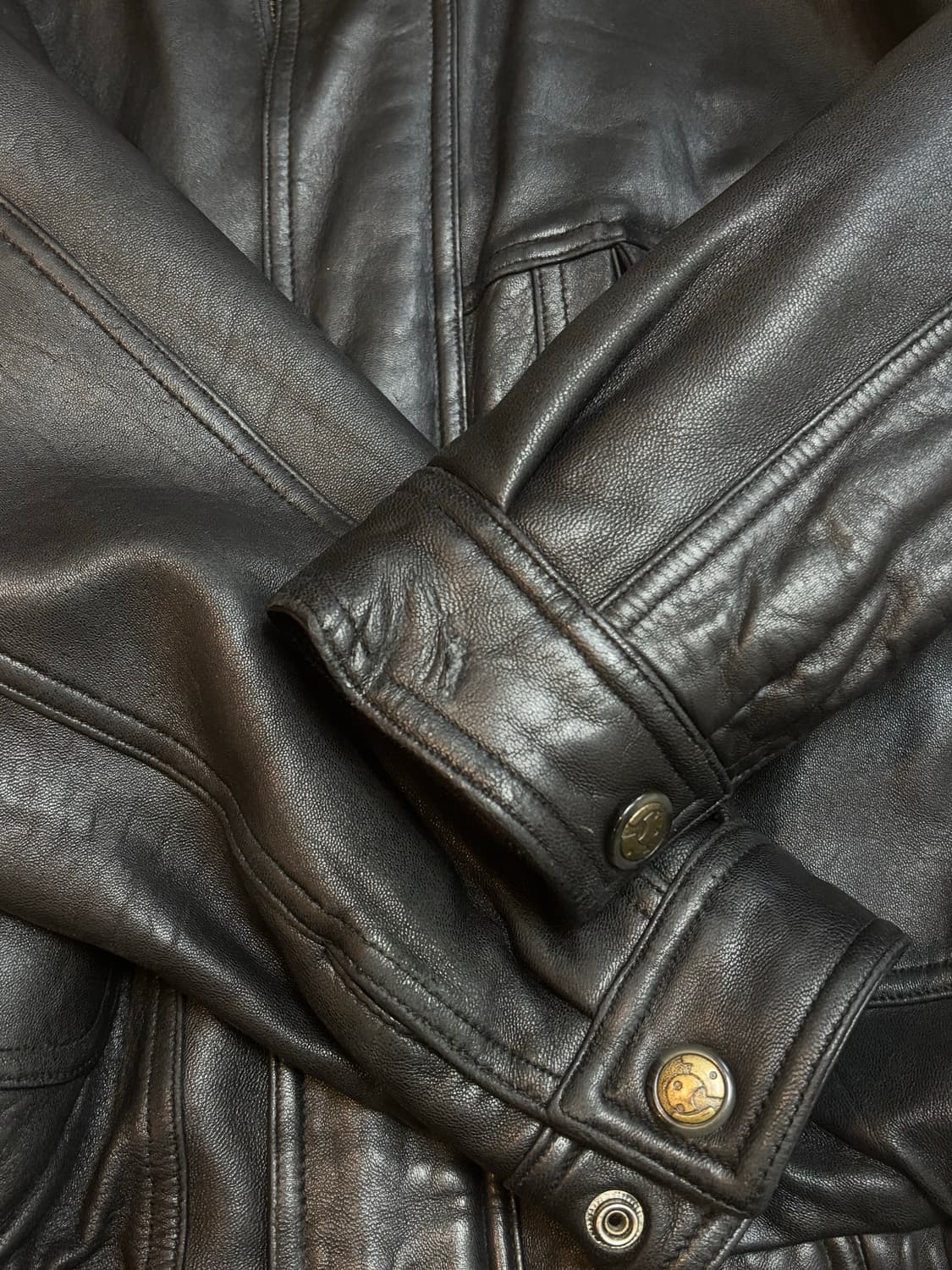 빈티지 가죽 자켓 상품이미지5