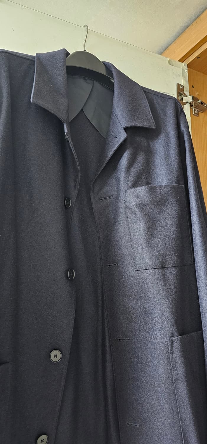 마시모두띠 울 블렌드 플란넬 오버셔츠 L 상품이미지2