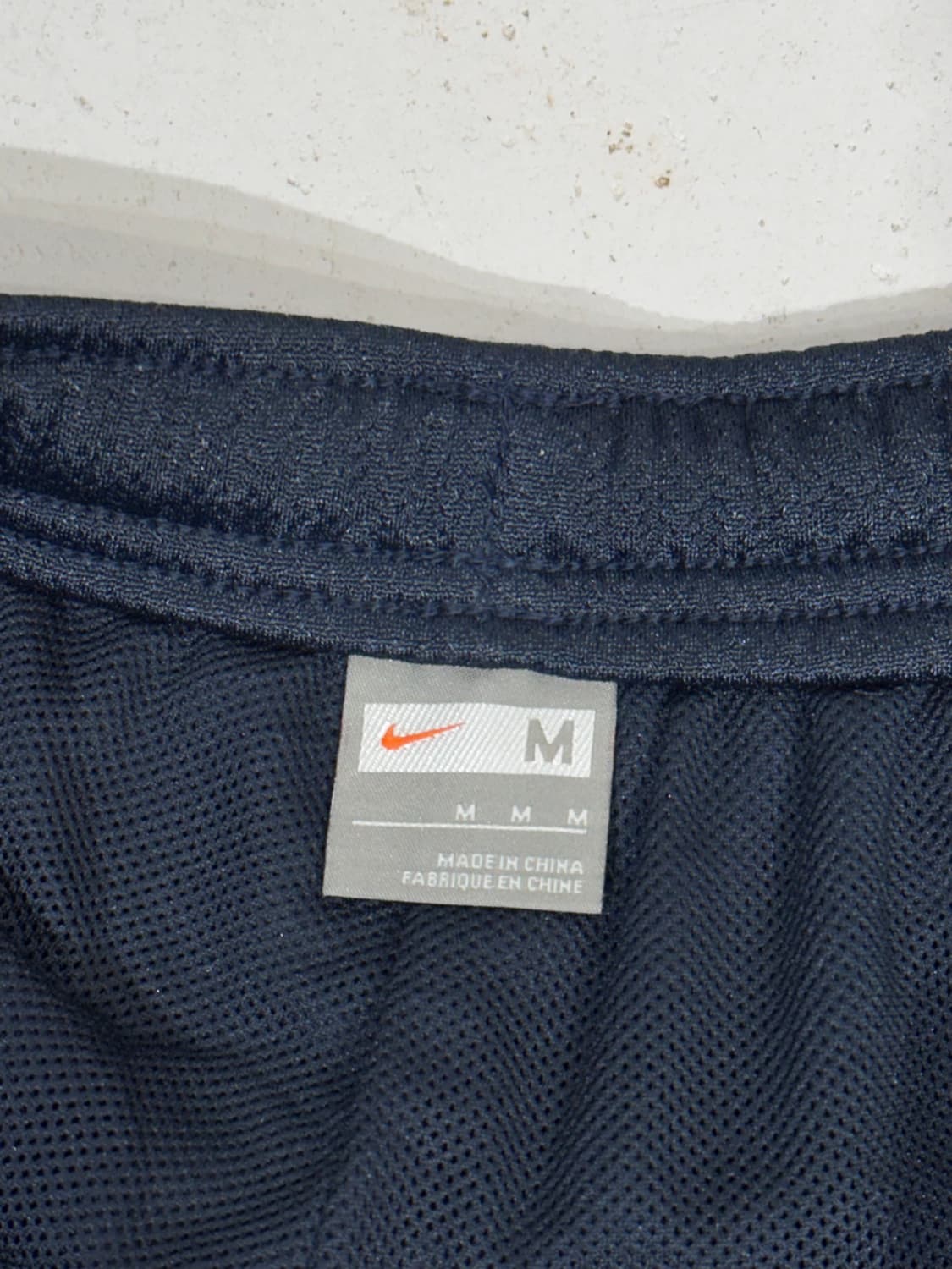 00s 나이키 와이드 네이비 화이트 사이드 라인 트랙 팬츠 M 상품이미지7