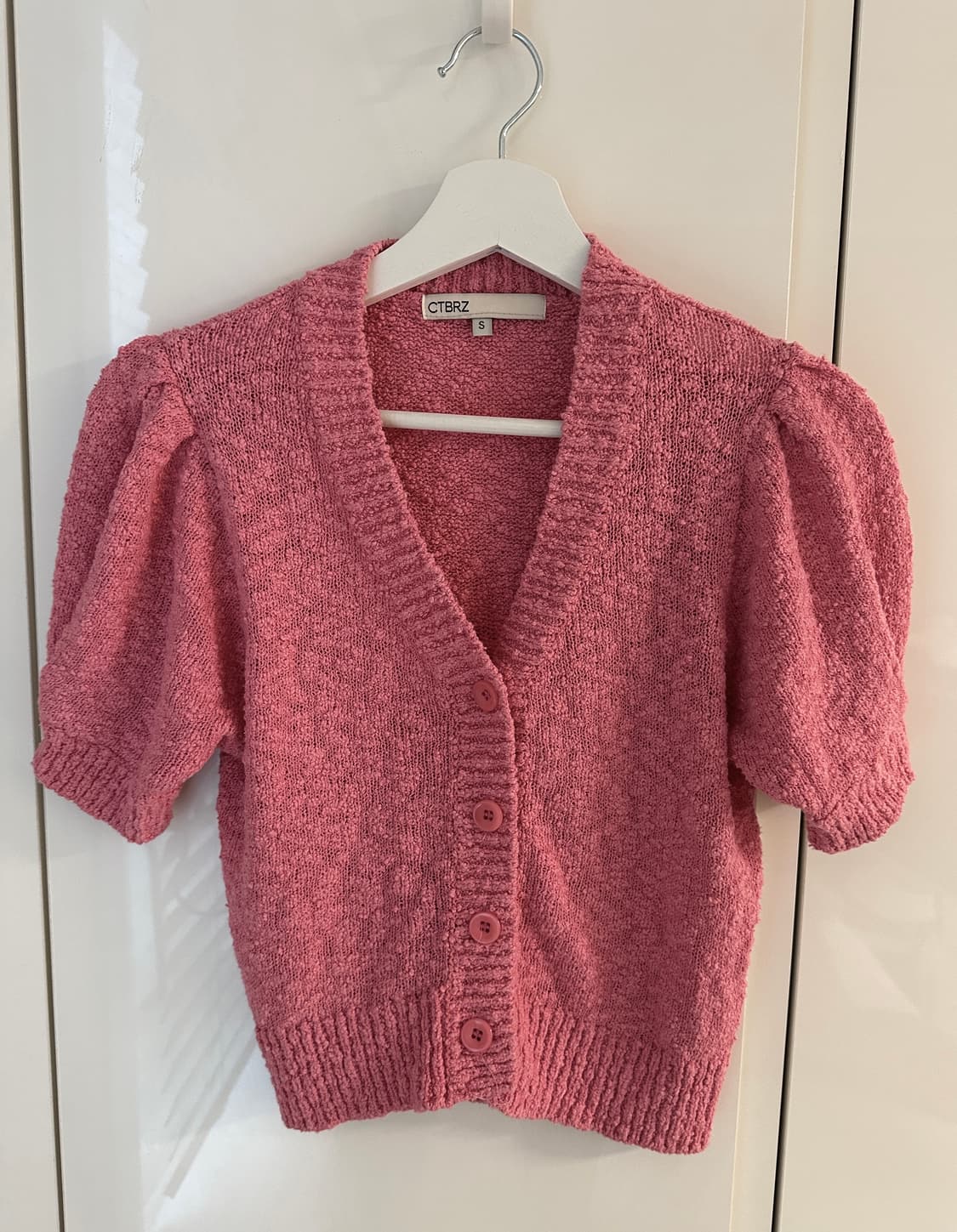 시티브리즈 부클 반팔 니트 상품이미지3