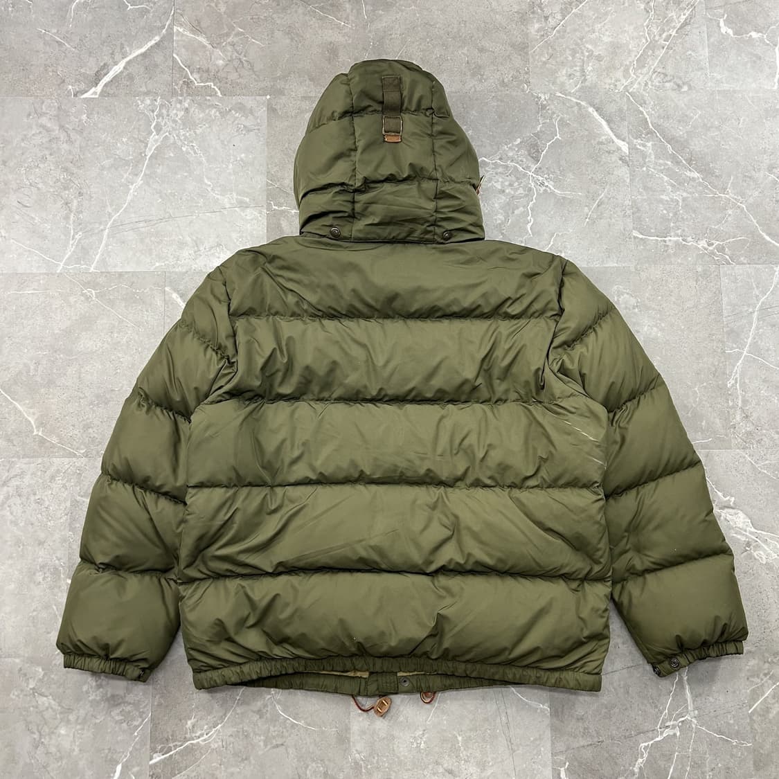 20FW 폴로 랄프 로렌 밀리터리 톤 다운 패딩 올리브카키 상품이미지5