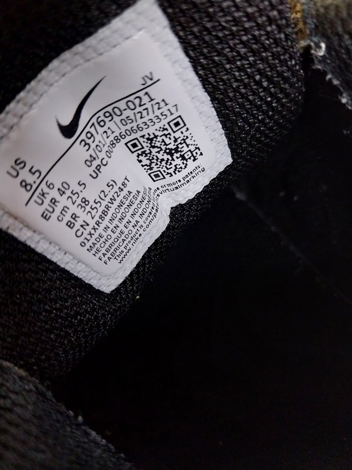 여성 나이키 에어맥스 커맨드 레트로 운동화 (255) 상품이미지9