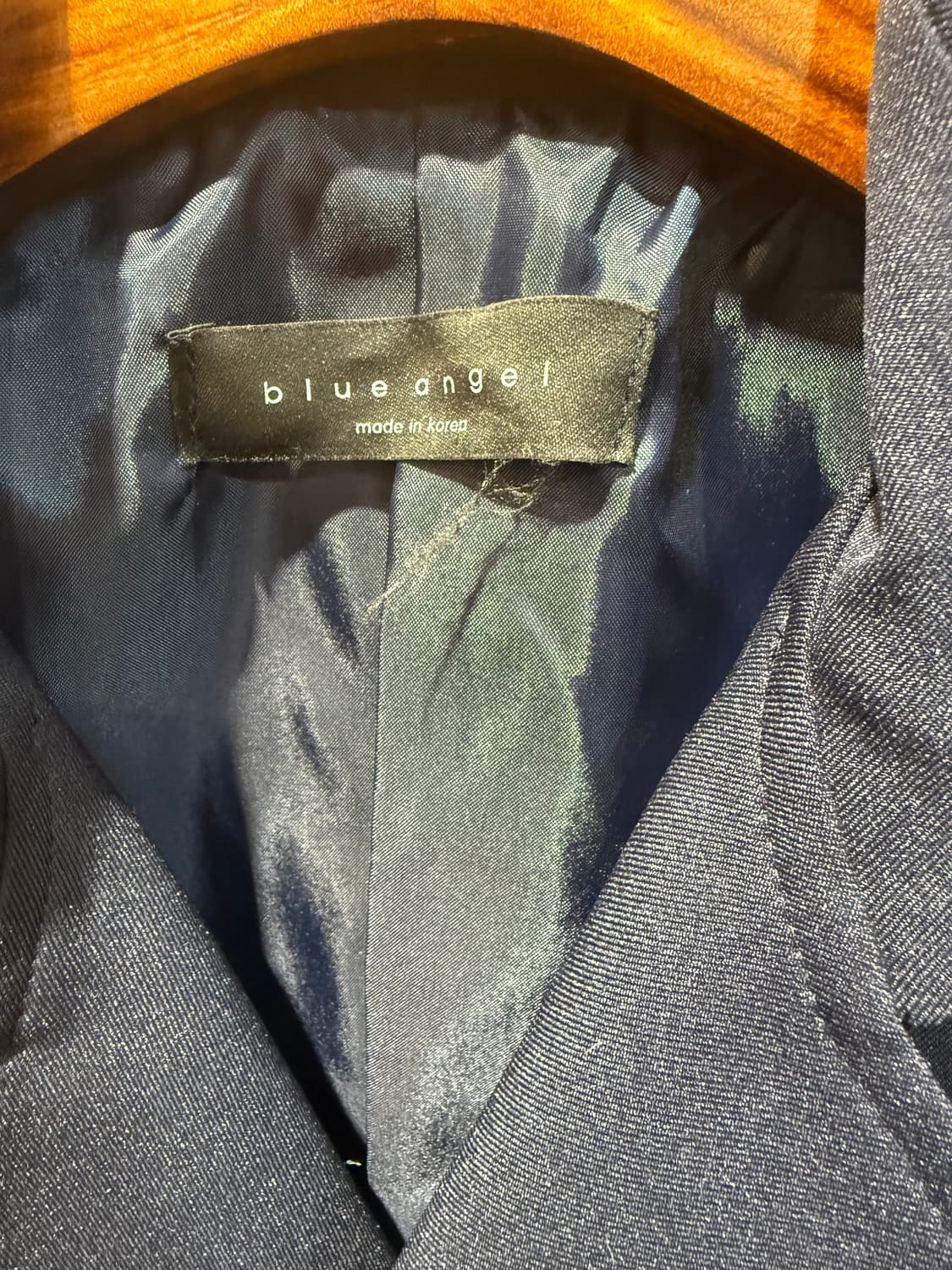 blue angel 네이비 트렌치코트 상품이미지3