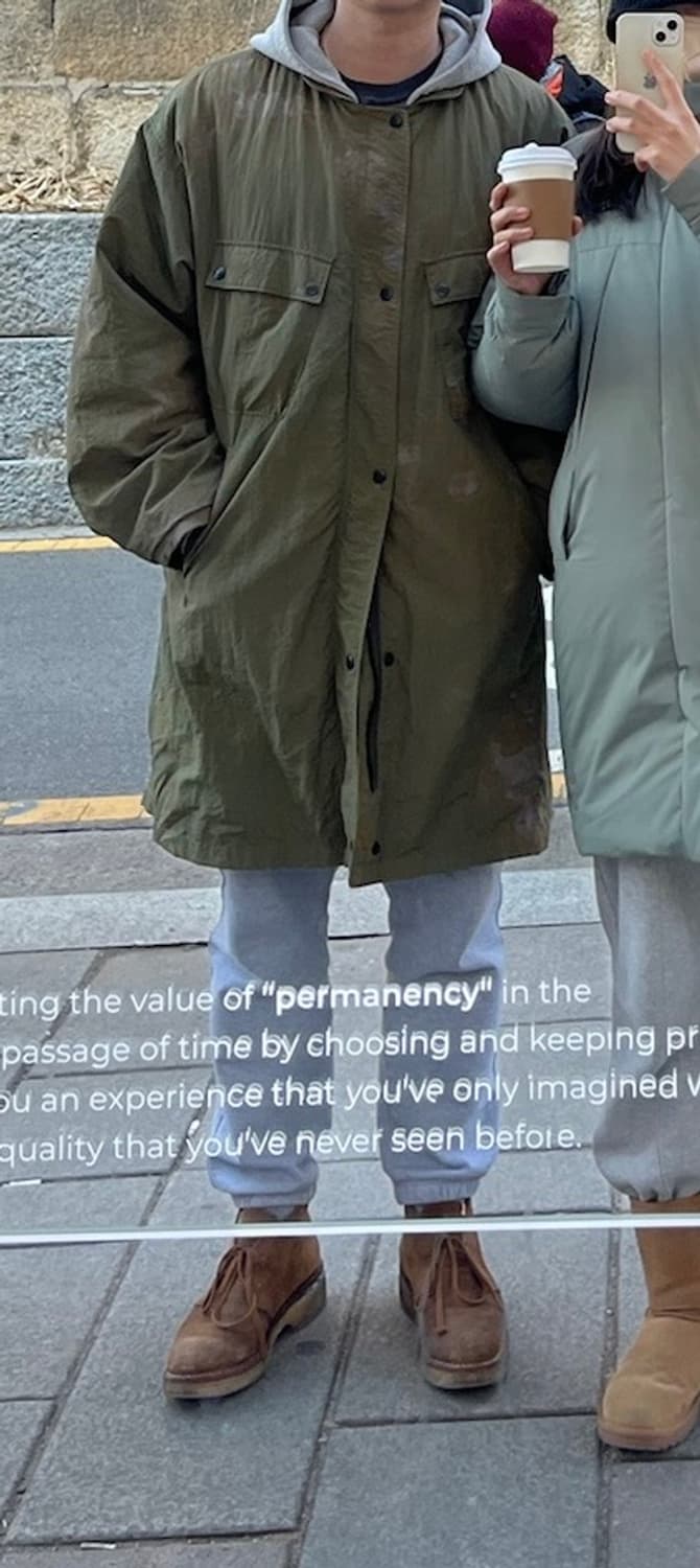 니들스 워시드 나일론 야상 L 상품이미지6