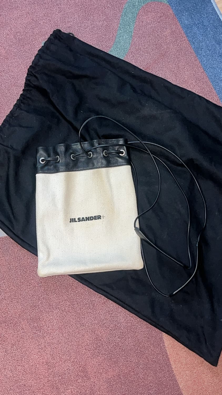 질샌더 드로스트링 숄더백 상품이미지4