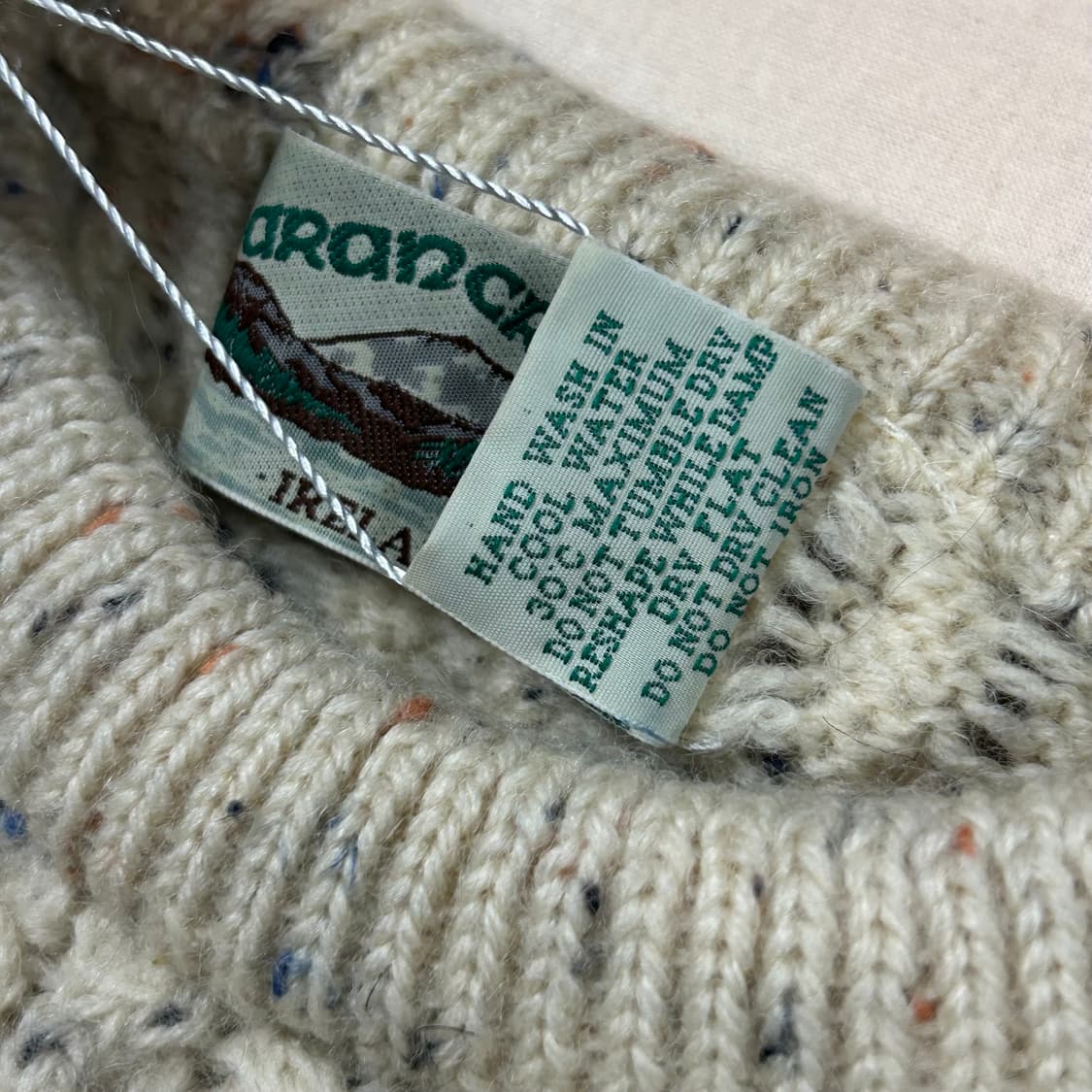 S) Aran Crafts 아란크래프트 피셔맨 울 니트 스웨터 상품이미지7