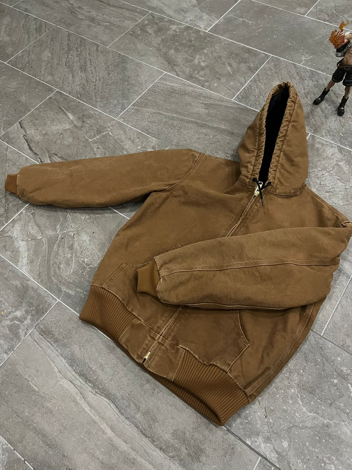 (S)칼하트 덕 액티브 후드자켓 J130 211(BRN) 칼하트브라운 상품이미지8