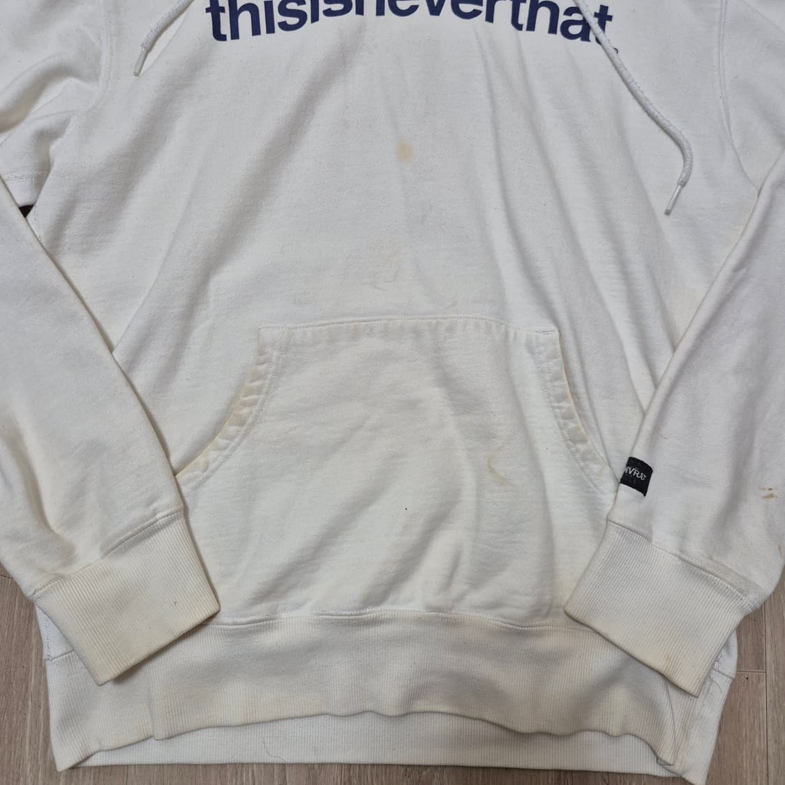 디스이즈네버댓 빅로고 후드티 상품이미지3