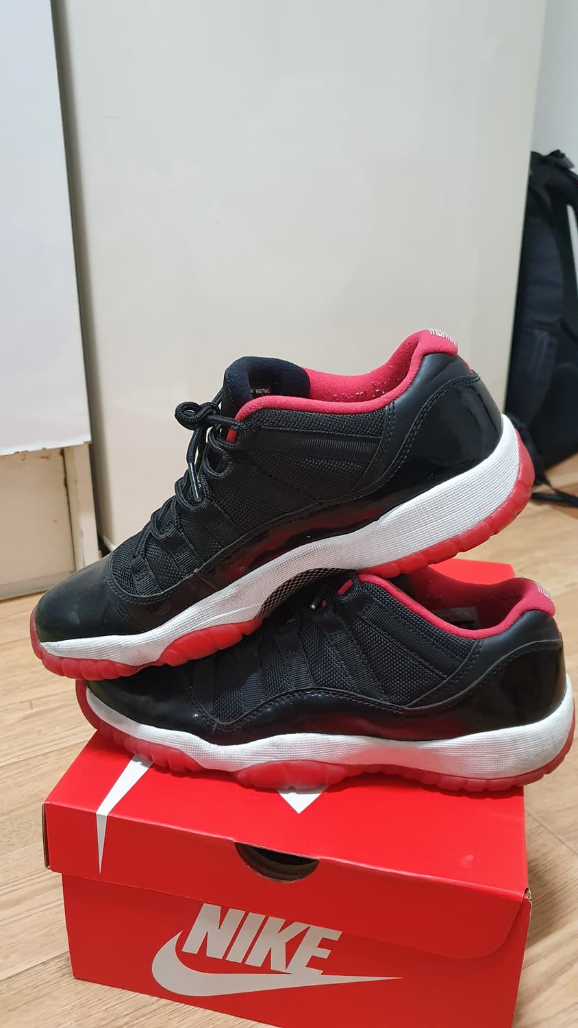 조던 11 브레드 로우 gs 7y 상품이미지5