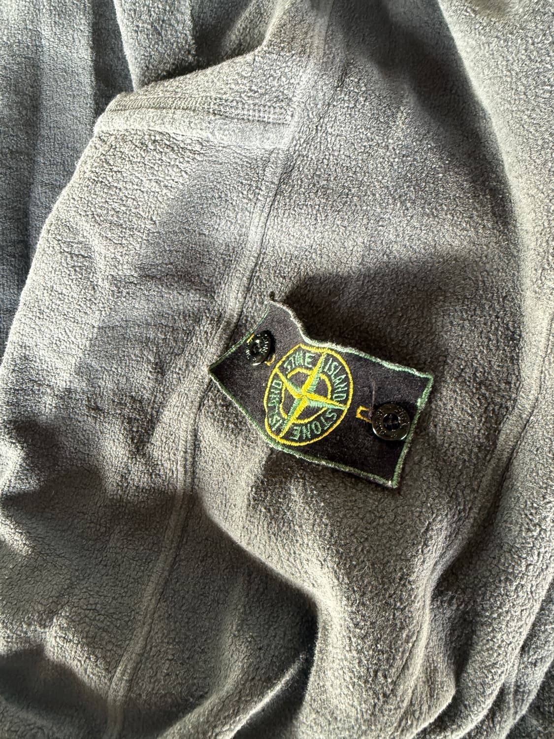 90s 스톤 아일랜드 플리스 1/4 fleece zip 상품이미지8