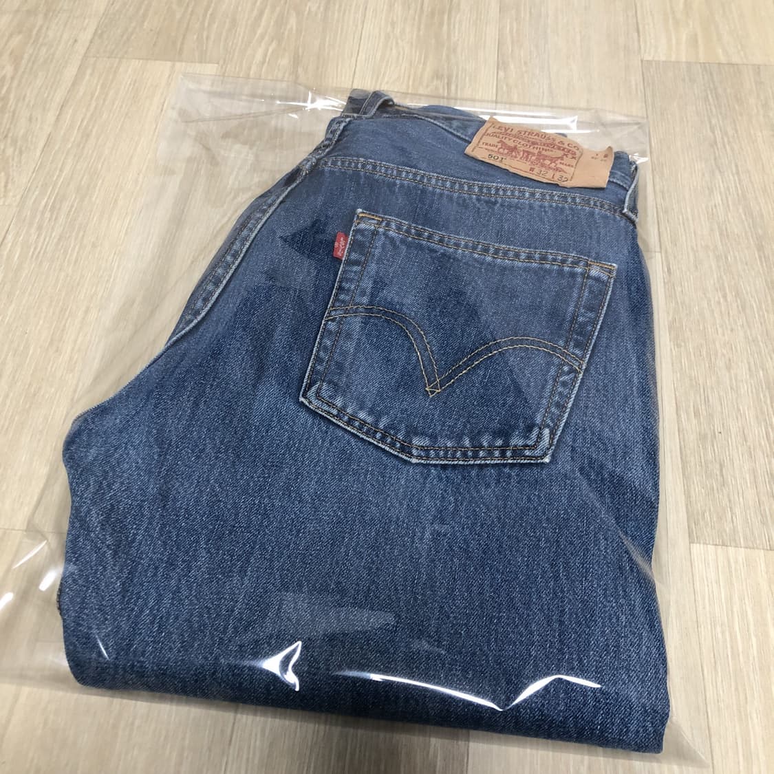 (30) 00's 리바이스 Levi's 501 스트레이트핏 중청 데님 상품이미지10