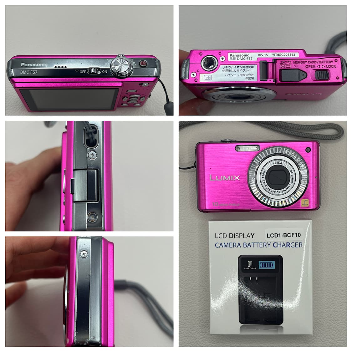 파나소닉 루믹스 lumix dmc-fs7 빈티지 디지털 카메라 상품이미지2