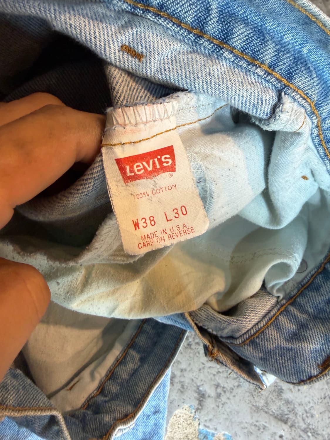 리바이스 506 MADE IN USA 상품이미지9