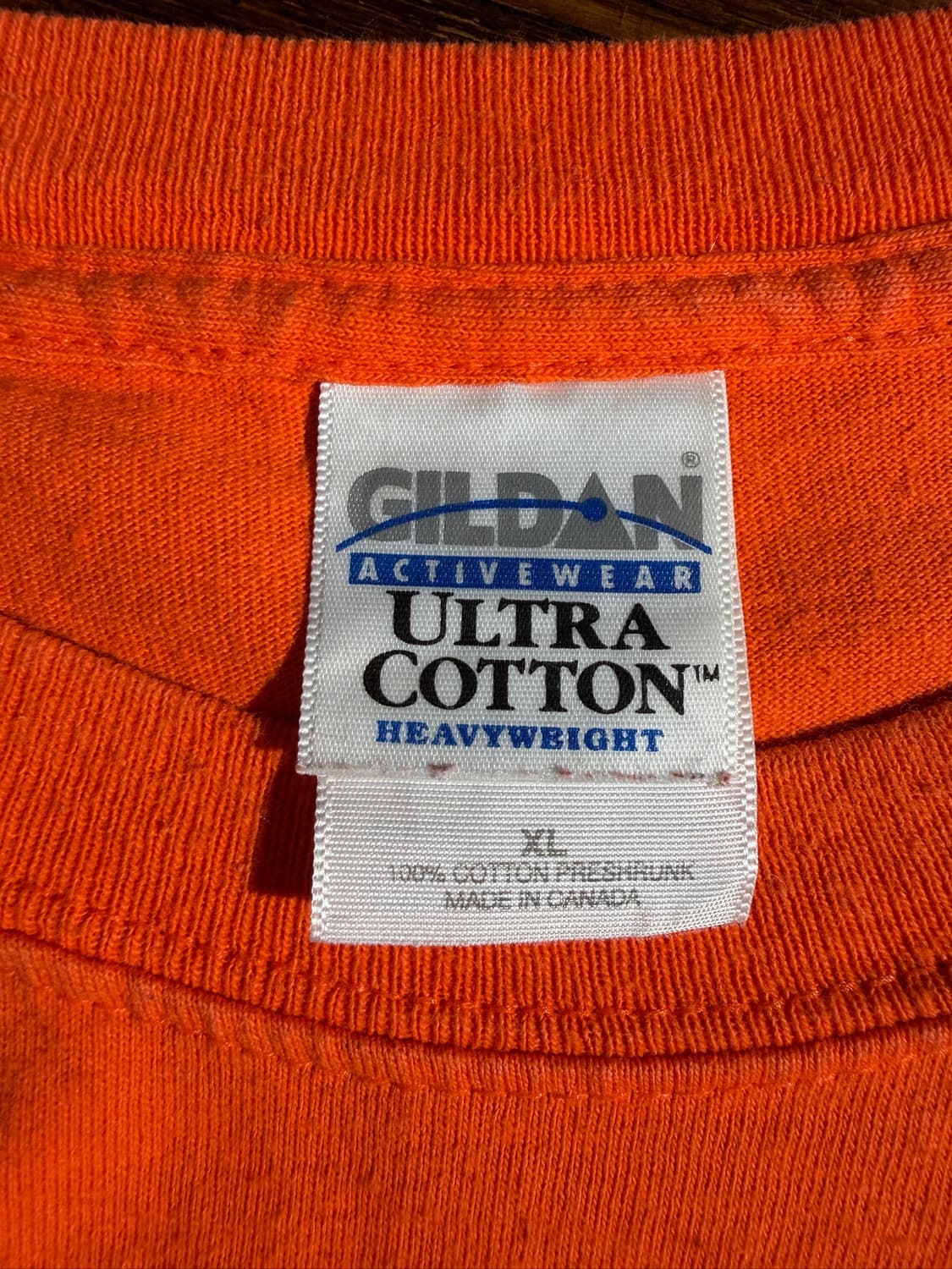 Gildan Orange Tee (Made In  Canada) 상품이미지5