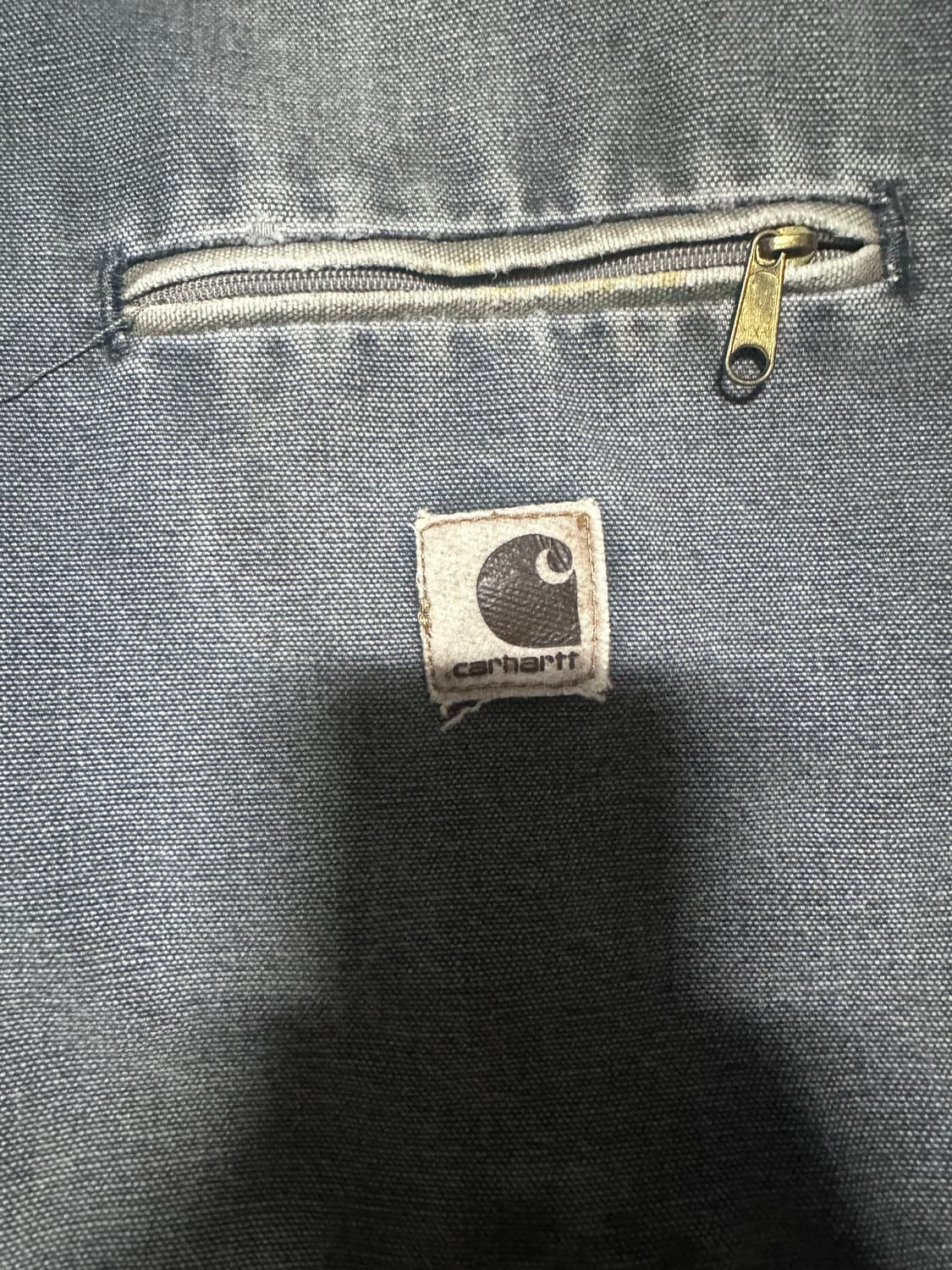 빈티지 칼하트 디트로이트 자켓 라이트 그레이 XL MADE IN USA 상품이미지2