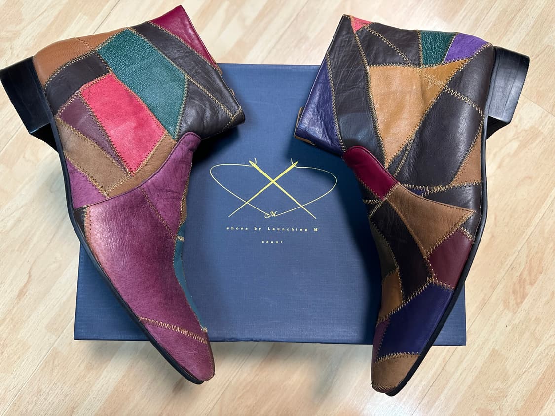 슈즈바이런칭엠 패치워크 부츠 275 상품이미지3