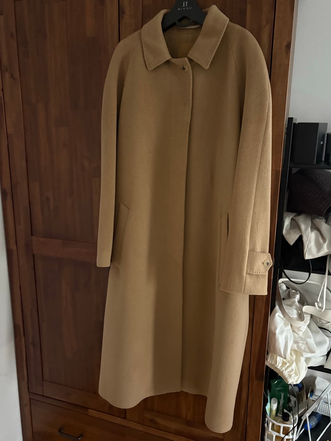 Le17septembre 래글런 울 코트 카멜 상품이미지4