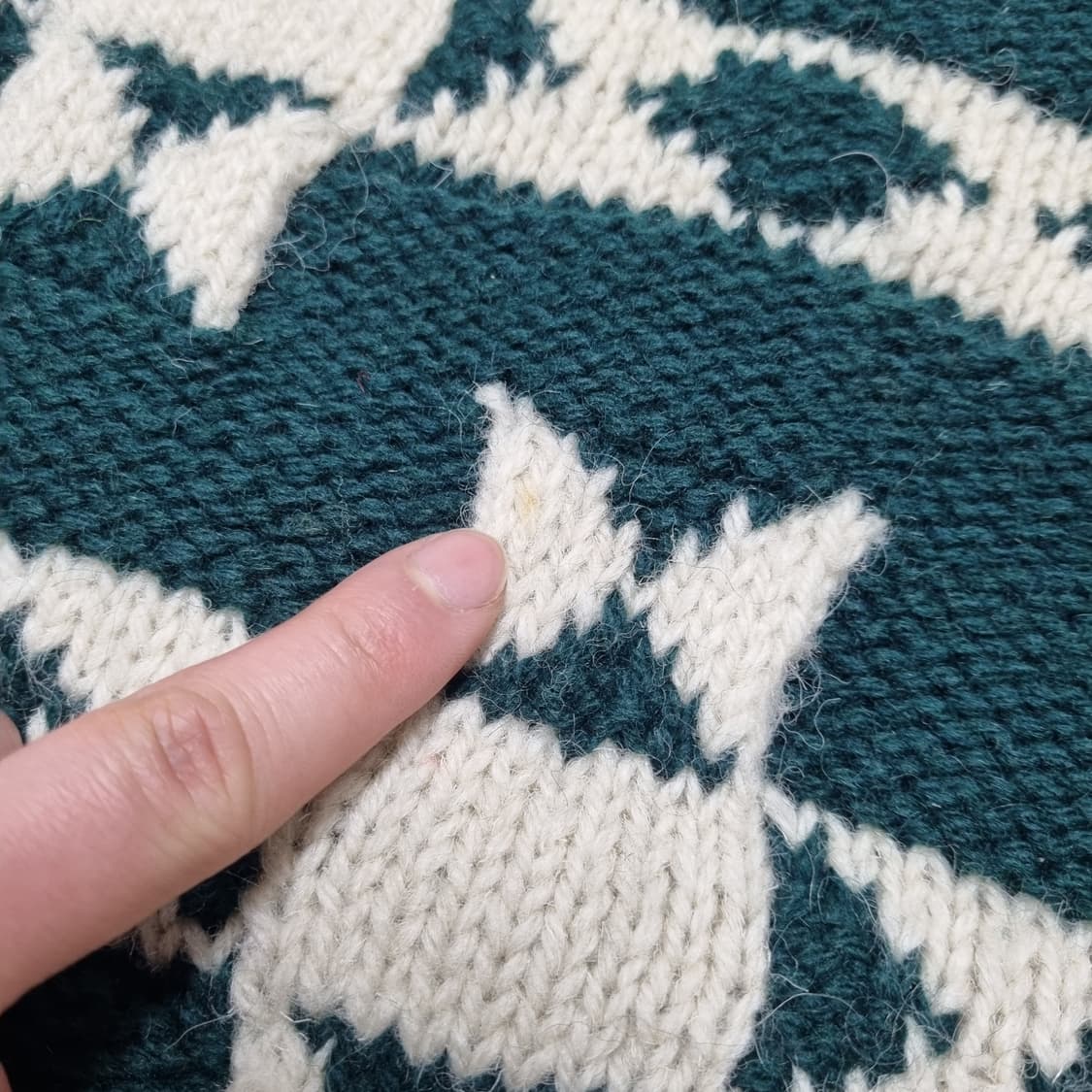 90S 폴로 컨트리 네이티브 아메리칸 스웨터 - L 상품이미지8