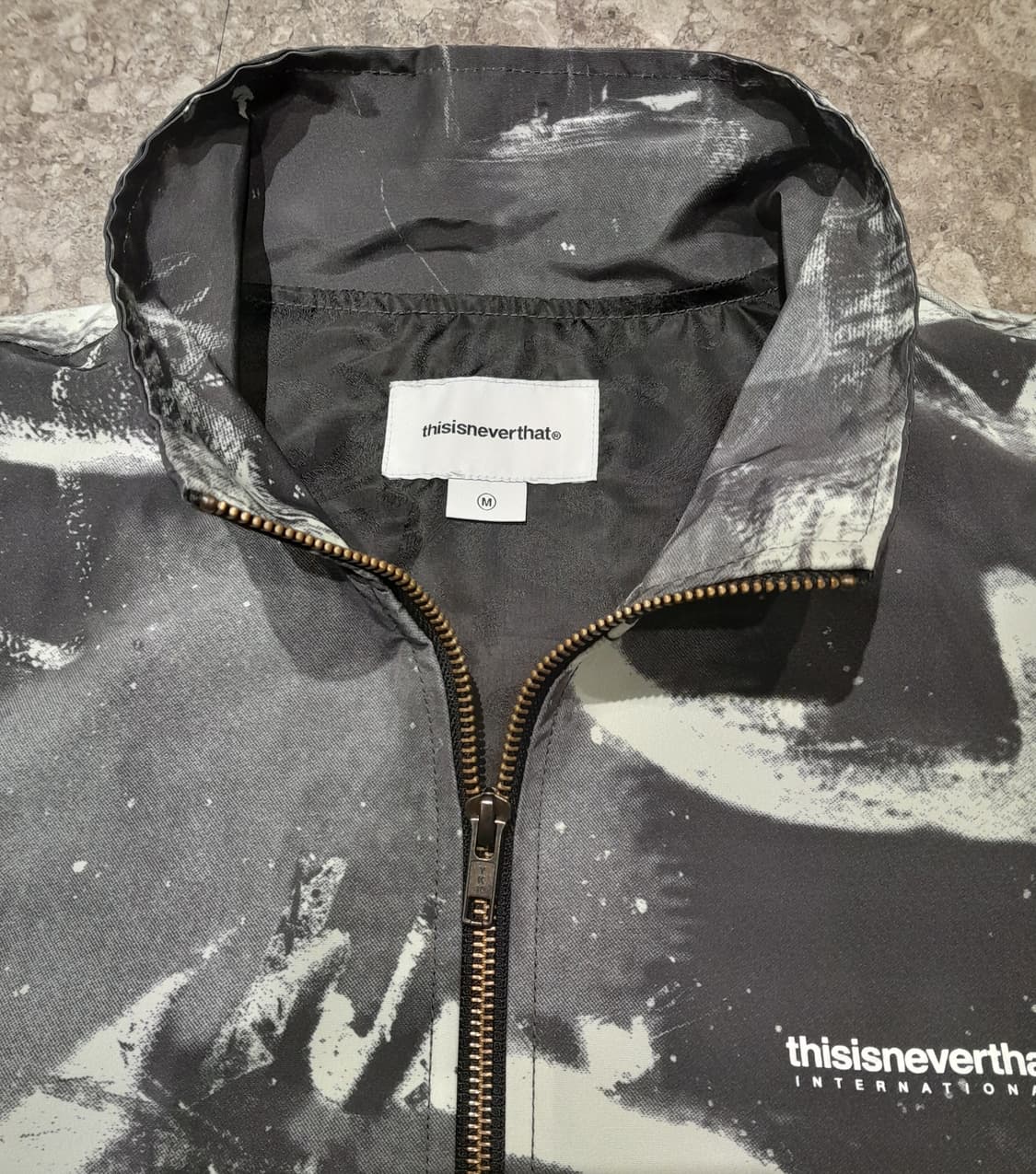 💥디스이즈네버댓 바람막이 팀 자켓 블랙 (M) 상품이미지7