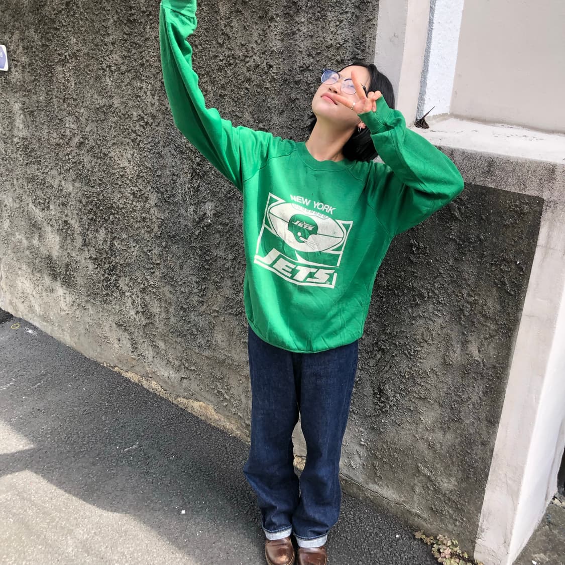 80s USA GARAN Sweat Shirt 미국생산 스웻셔츠 맨투맨 상품이미지4