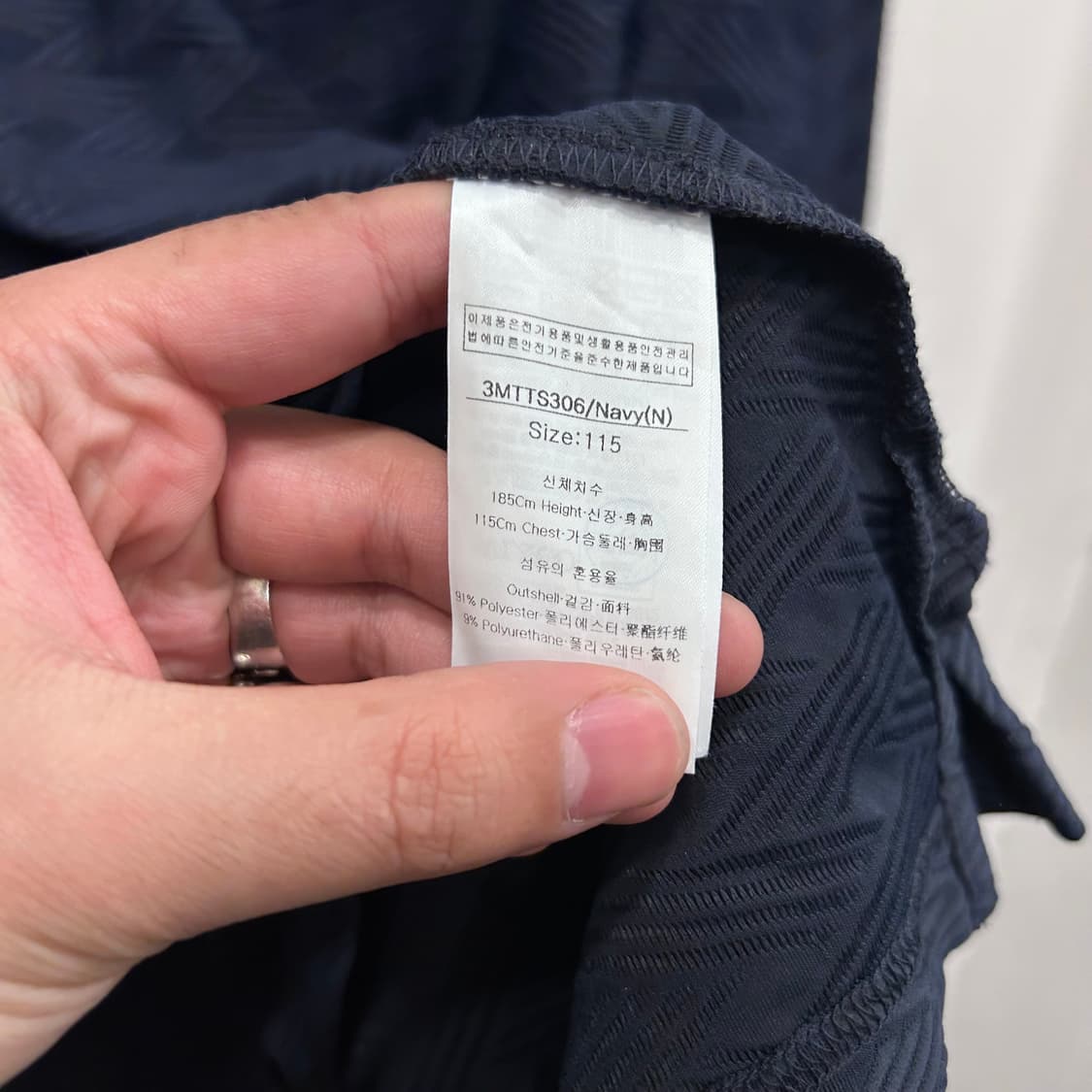 루이까스텔 골프웨어 러버와펜 반집업 긴팔 카라티 상품이미지4