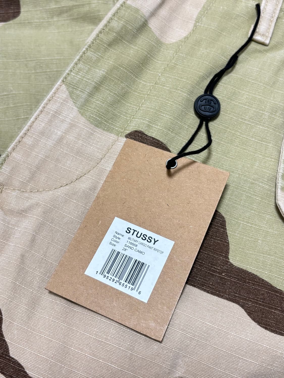 [남녀공용] STUSSY 스투시 카모 카고 팬츠/샌드 카모 컬러 상품이미지4