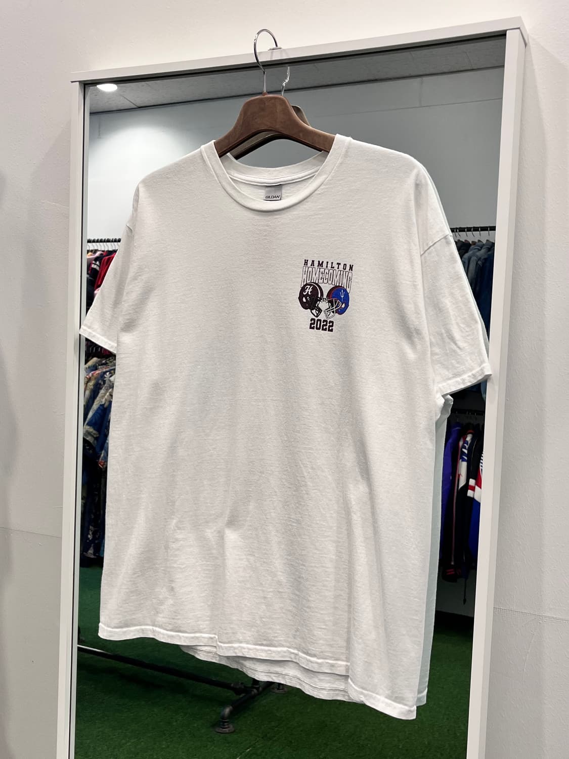 Gildan 길단 해밀턴 NFL 프린팅 반팔 티셔츠 상품이미지4