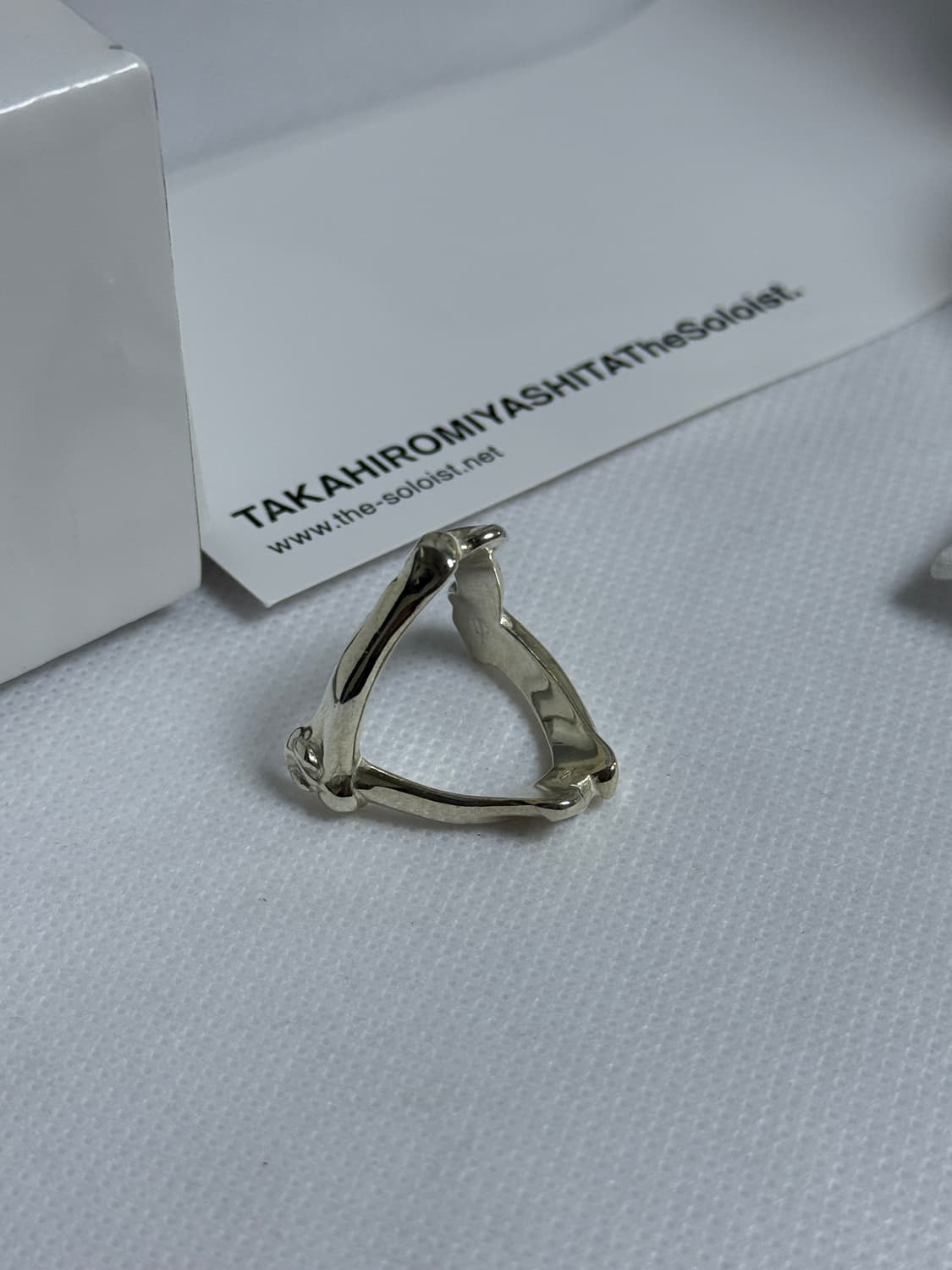 [새상품] 솔로이스트 빅토리 본 링 US 9.5 상품이미지3