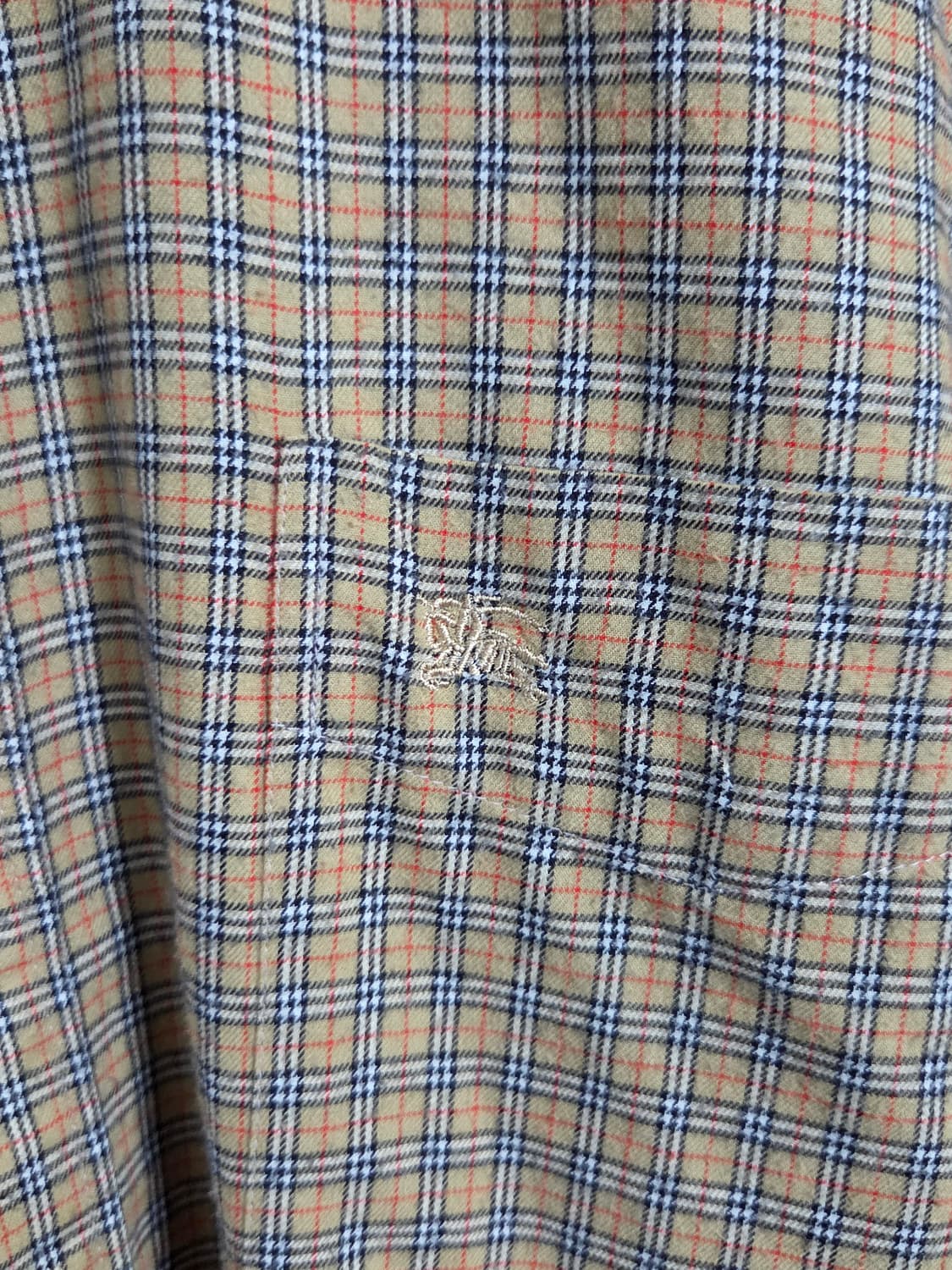 (정품) [버버리] 빈티지 노바체크 롱 슬리브 셔츠 | 00216 상품이미지4