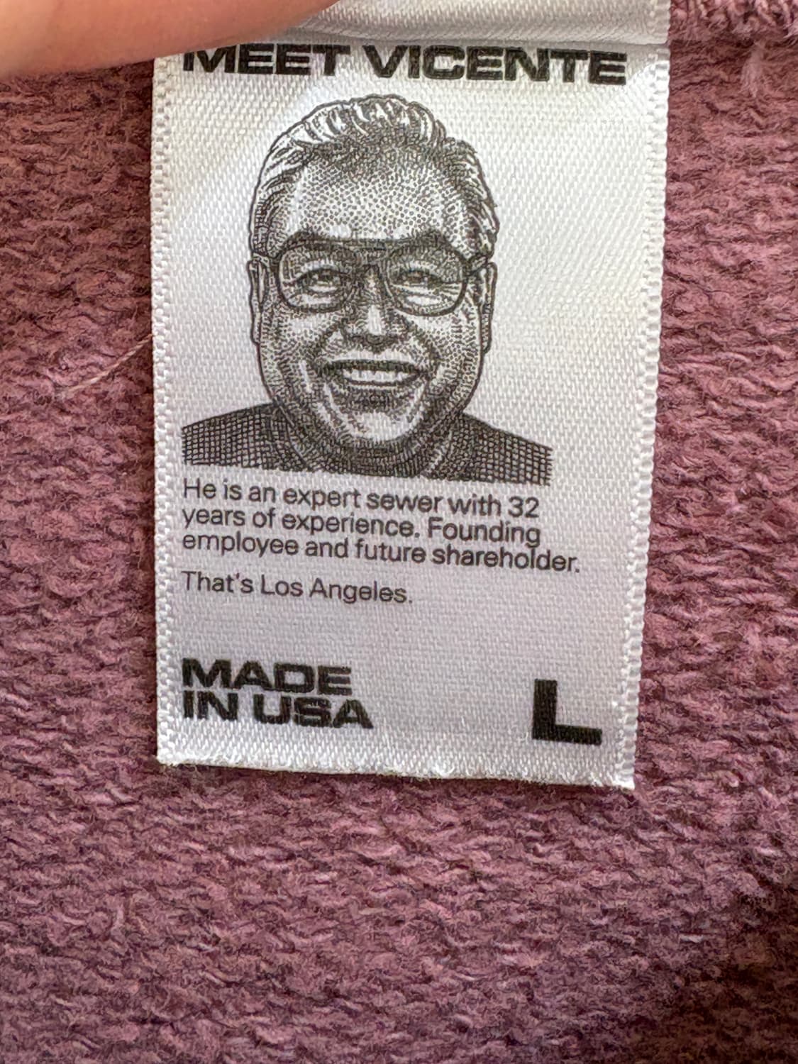 LOS ANGELES APPAREL (Made in USA) 맨투맨 상품이미지7