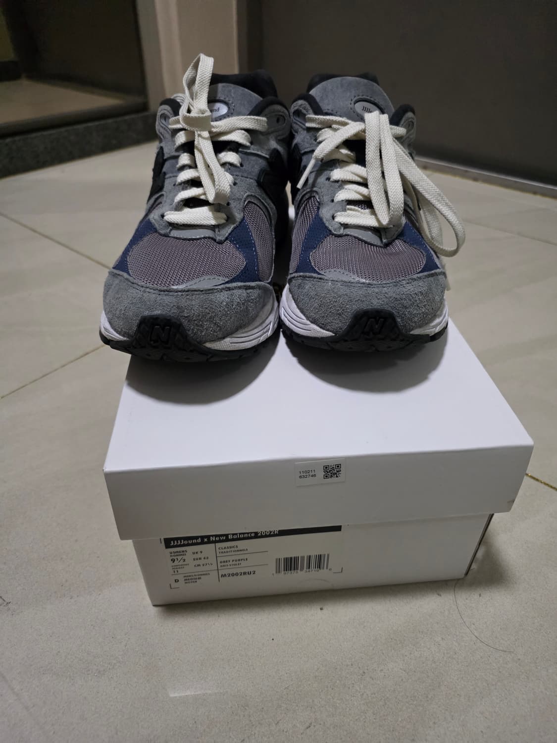 뉴발란스 x JJJ자운드 2002R 스톰 블루 275 상품이미지2