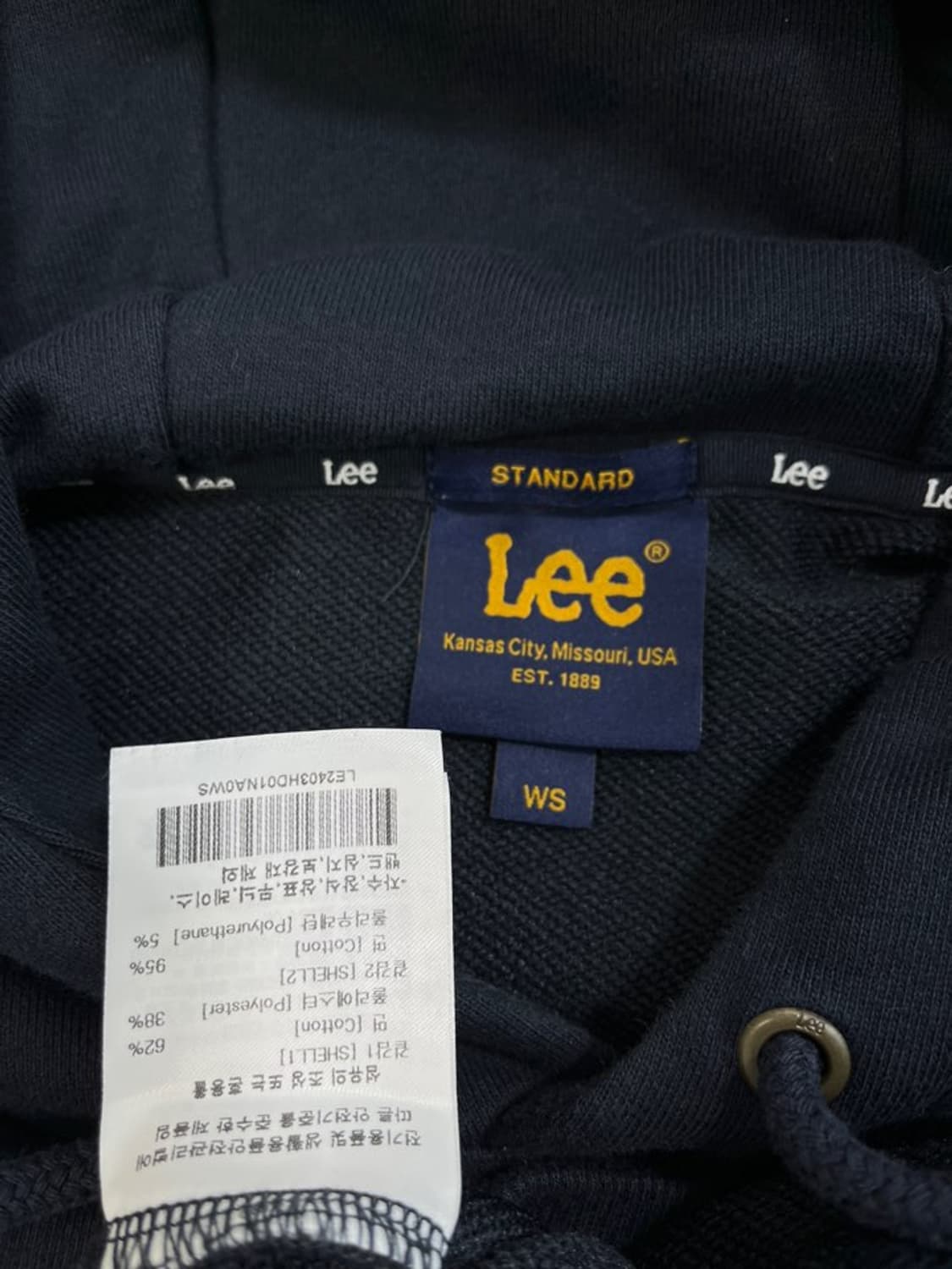 LEE 리 후드 티셔츠/#2988 상품이미지4