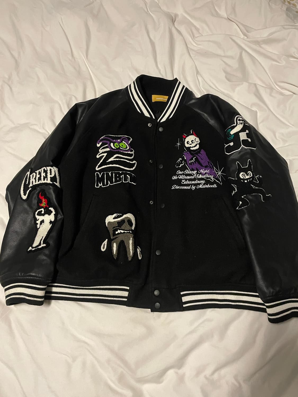 메인부스 바시티 자켓 상품이미지1