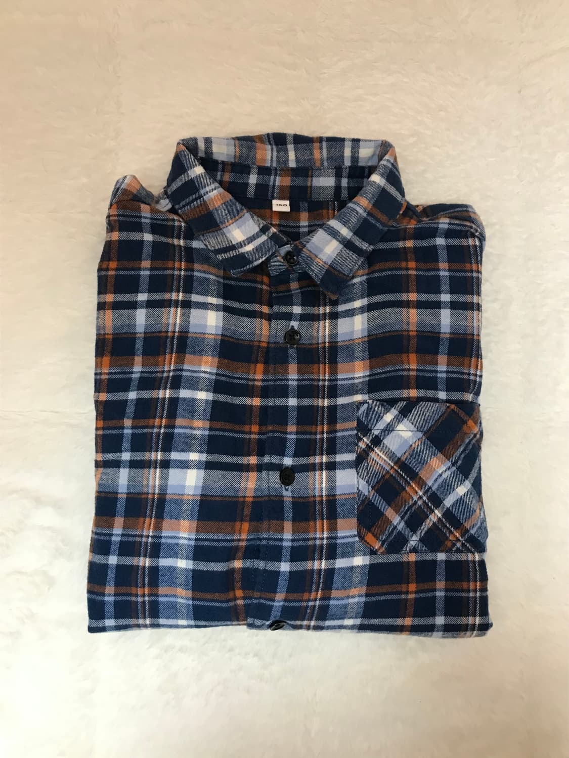 블루체크셔츠 상품이미지1