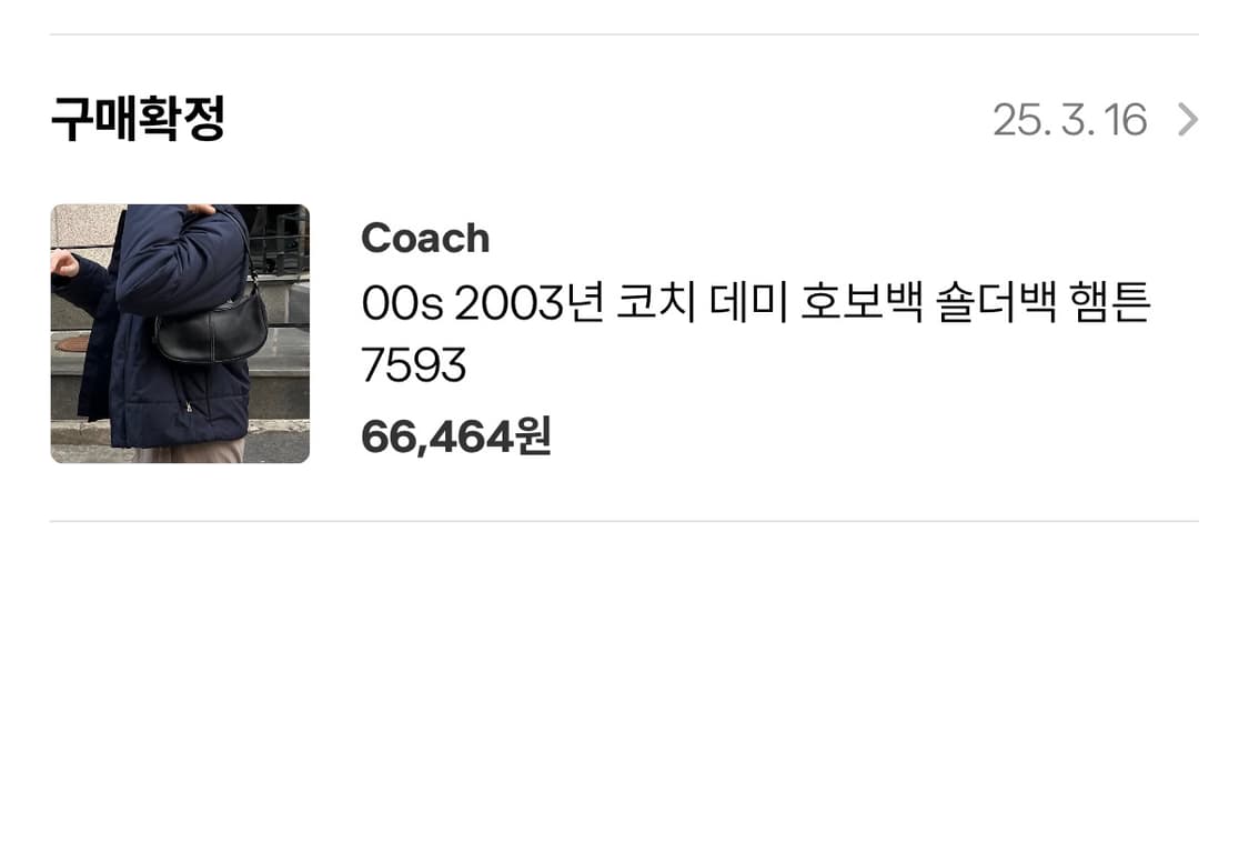 2003년 코치 데미 호보백 숄더백 햄튼 7593 상품이미지7