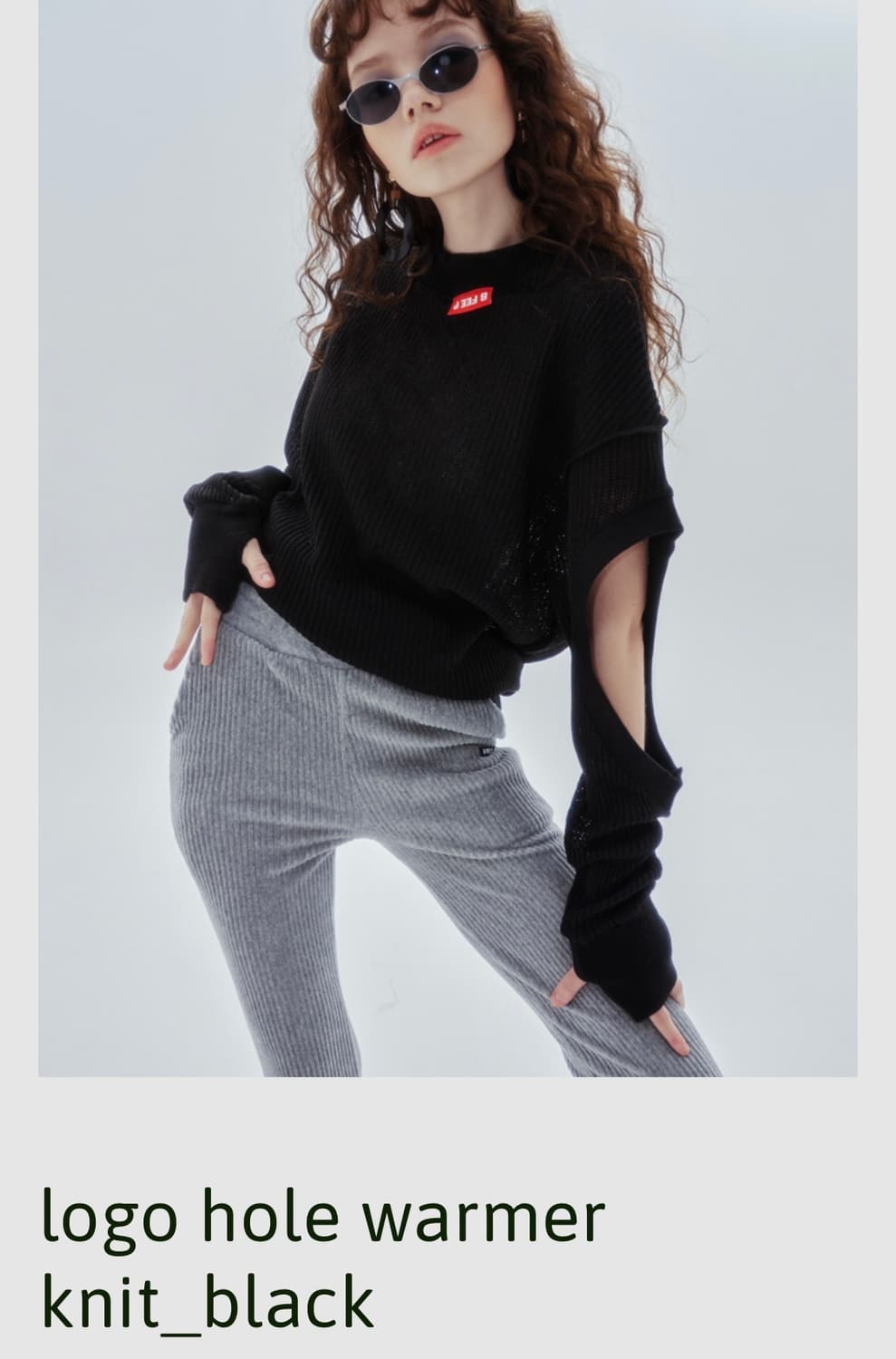 Bfeep 비피피 long hole warmer knit 상품이미지4