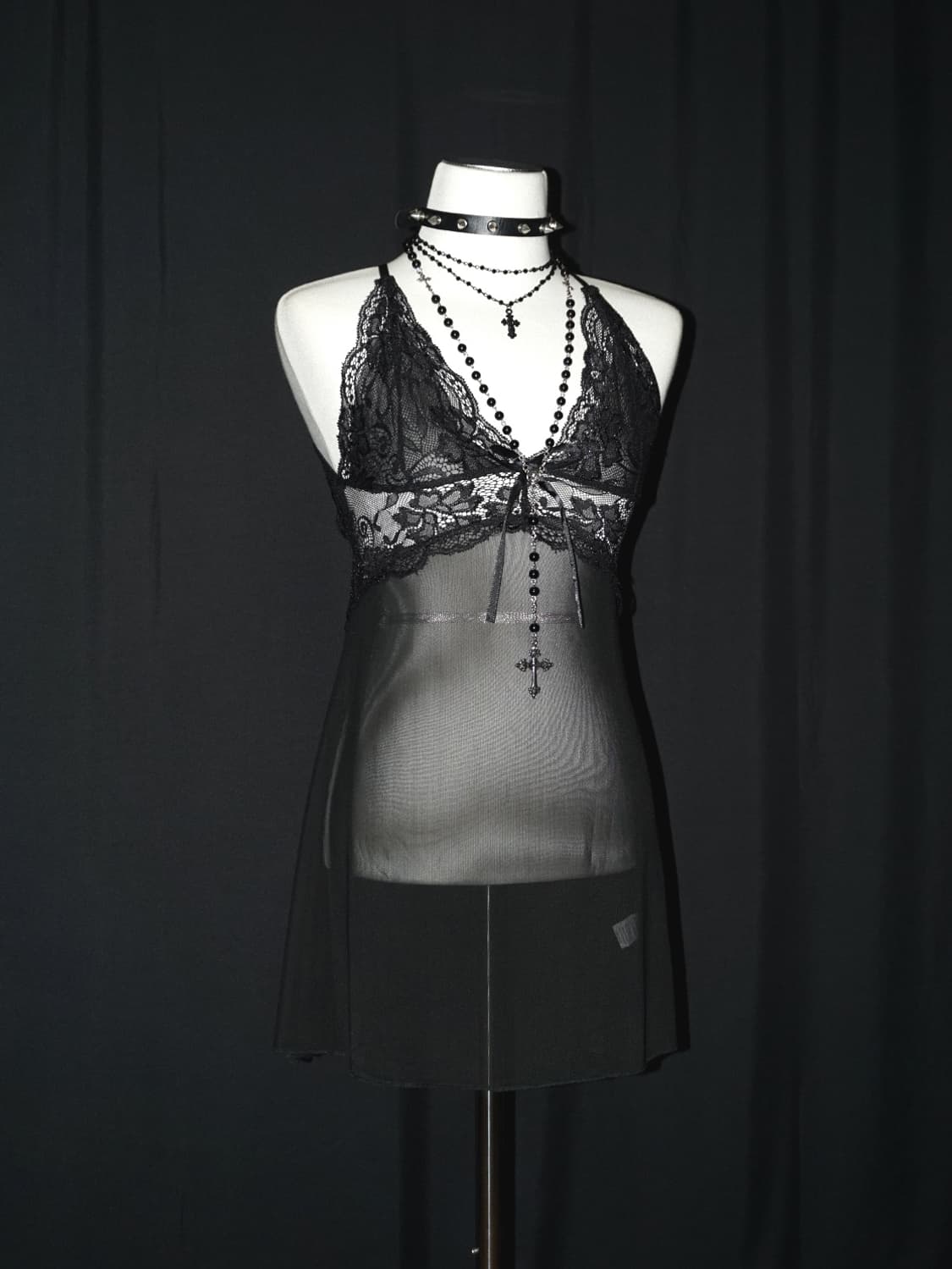 gothic lingerie sleeveless  상품이미지2