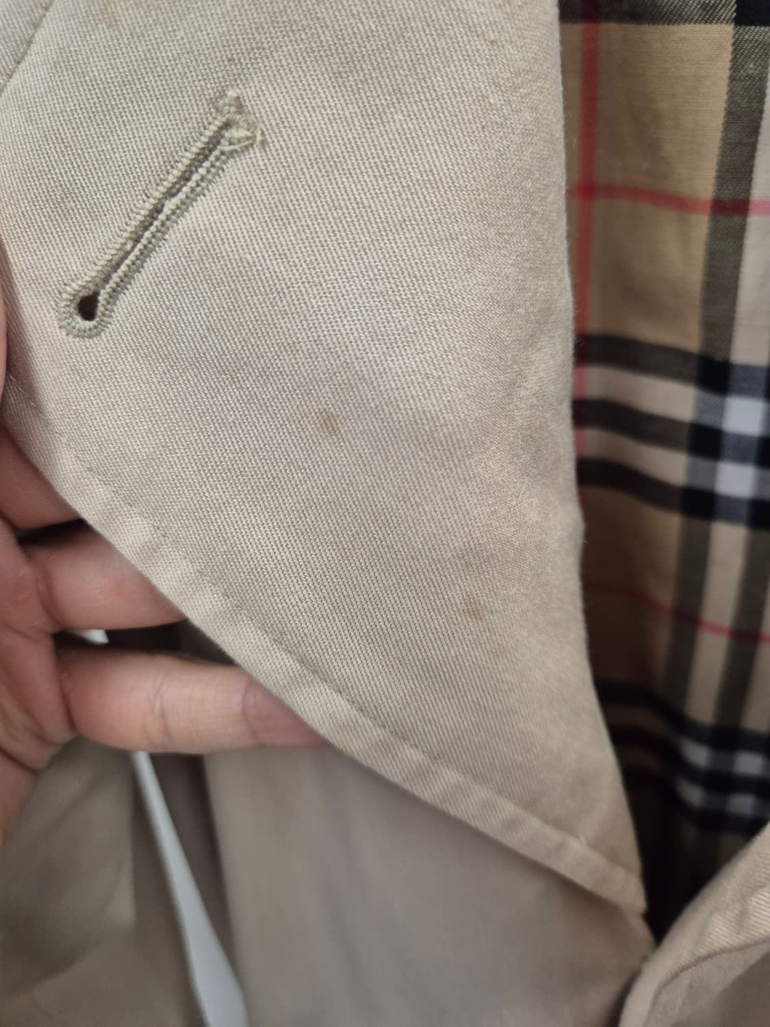 버버리 롱코트 베이지  상품이미지6