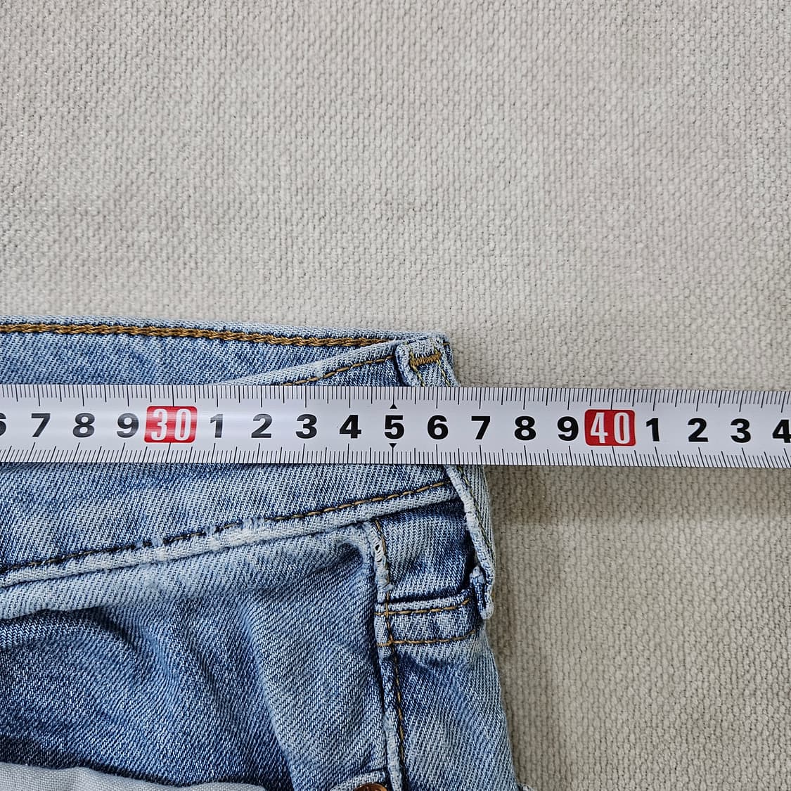 W30L32 리바이스 슬림 데님팬츠 0317Y 상품이미지5