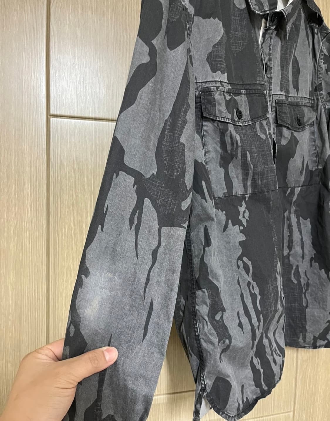 스톤아일랜드 카모 셔츠자켓 상품이미지3