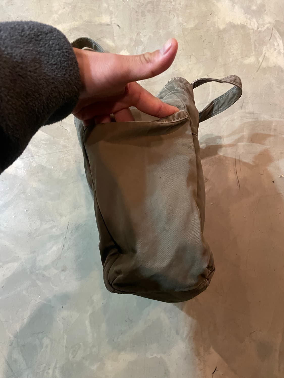 요시다 포터 밀리터리 카키 크로스백 상품이미지4